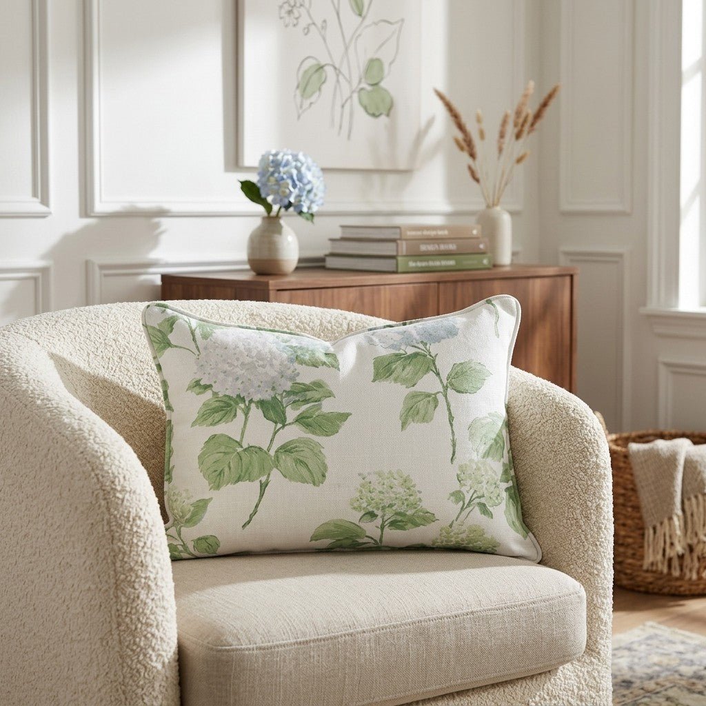 Southern Garden Throw Pillow - Lemon Park