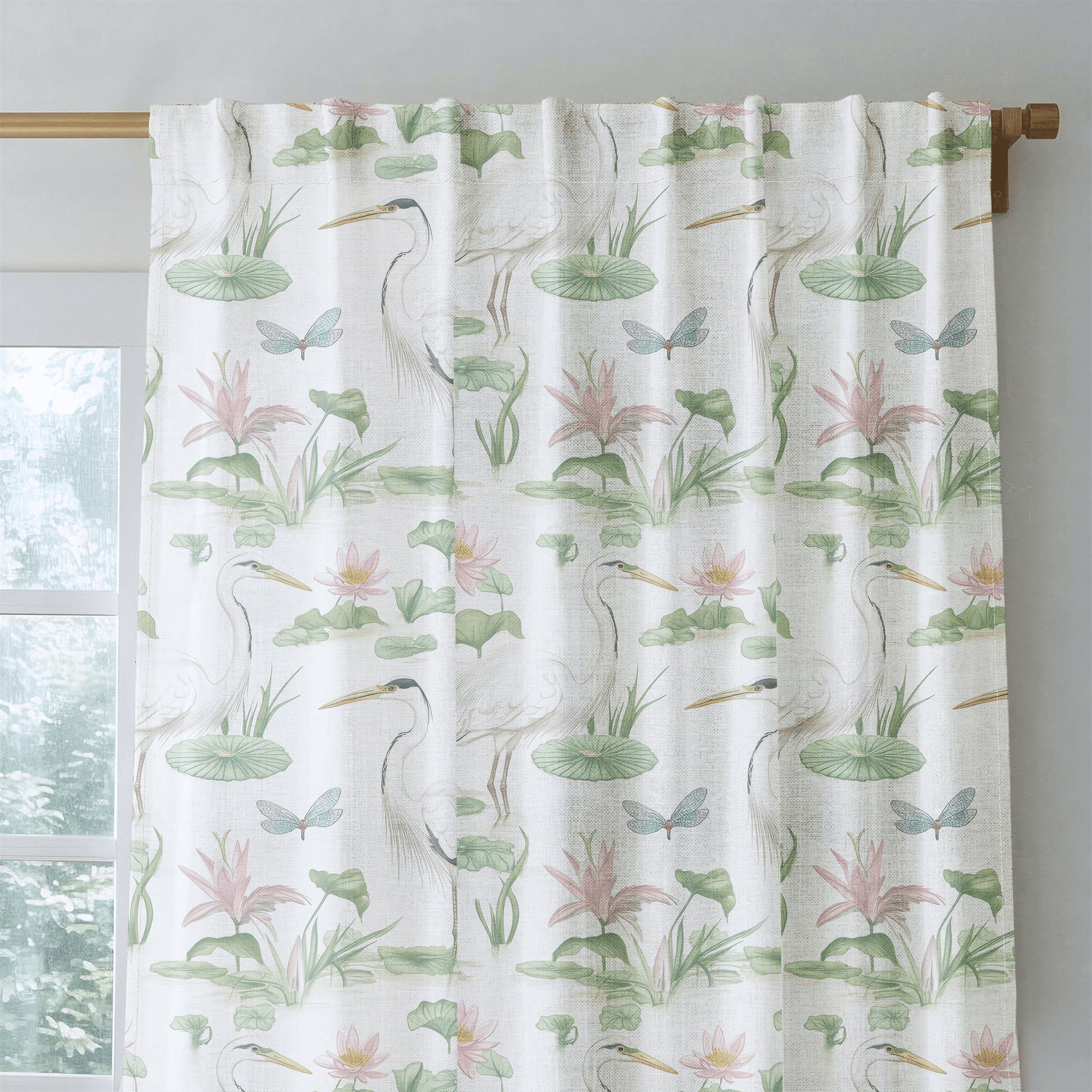 Southern Marsh - Drapery - Benton Lane Home - Lemon Park