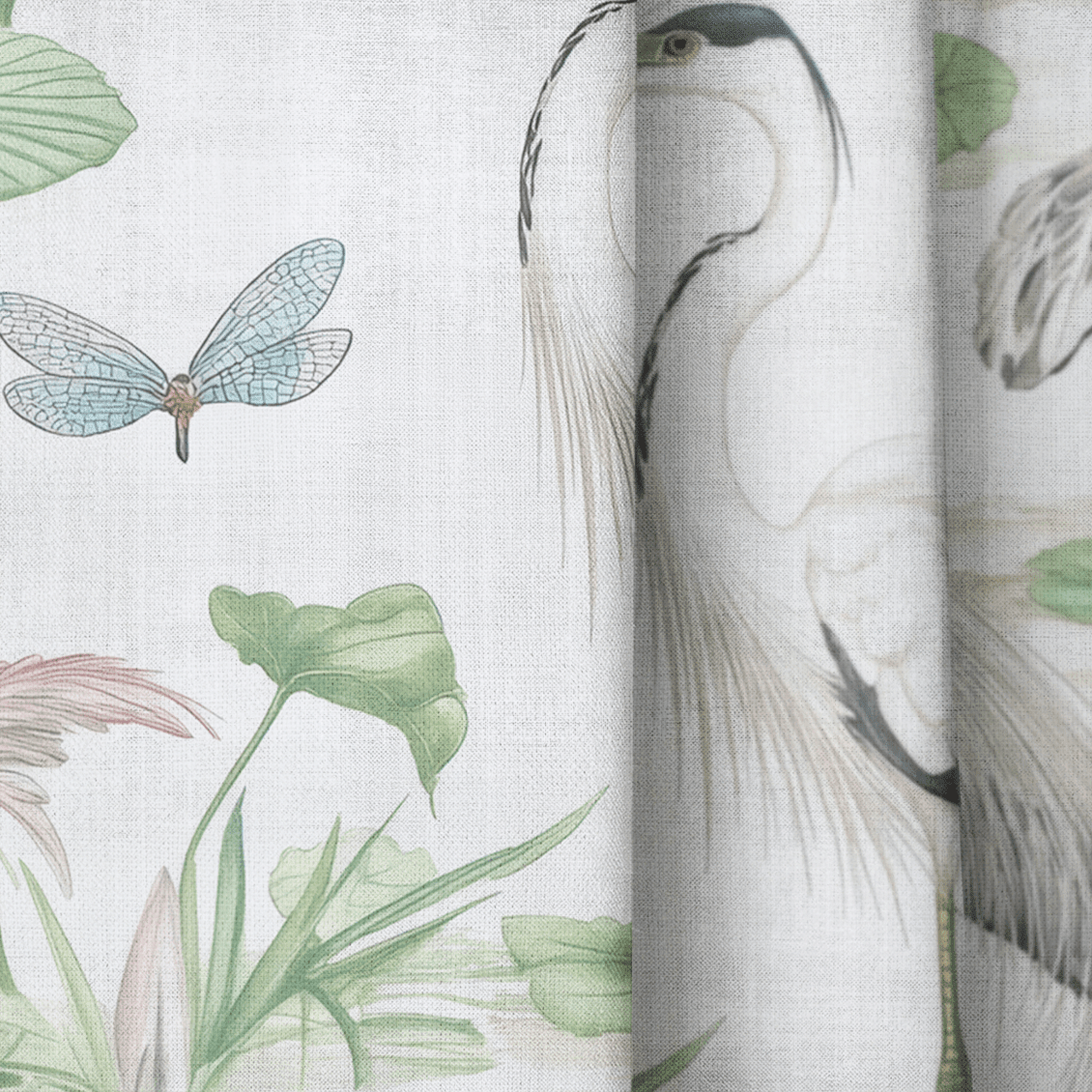 Southern Marsh - Drapery - Benton Lane Home - Lemon Park