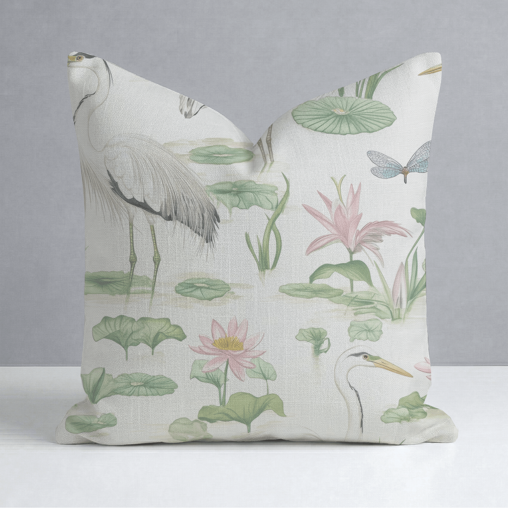 Southern Marsh Throw Pillow - Lemon Park
