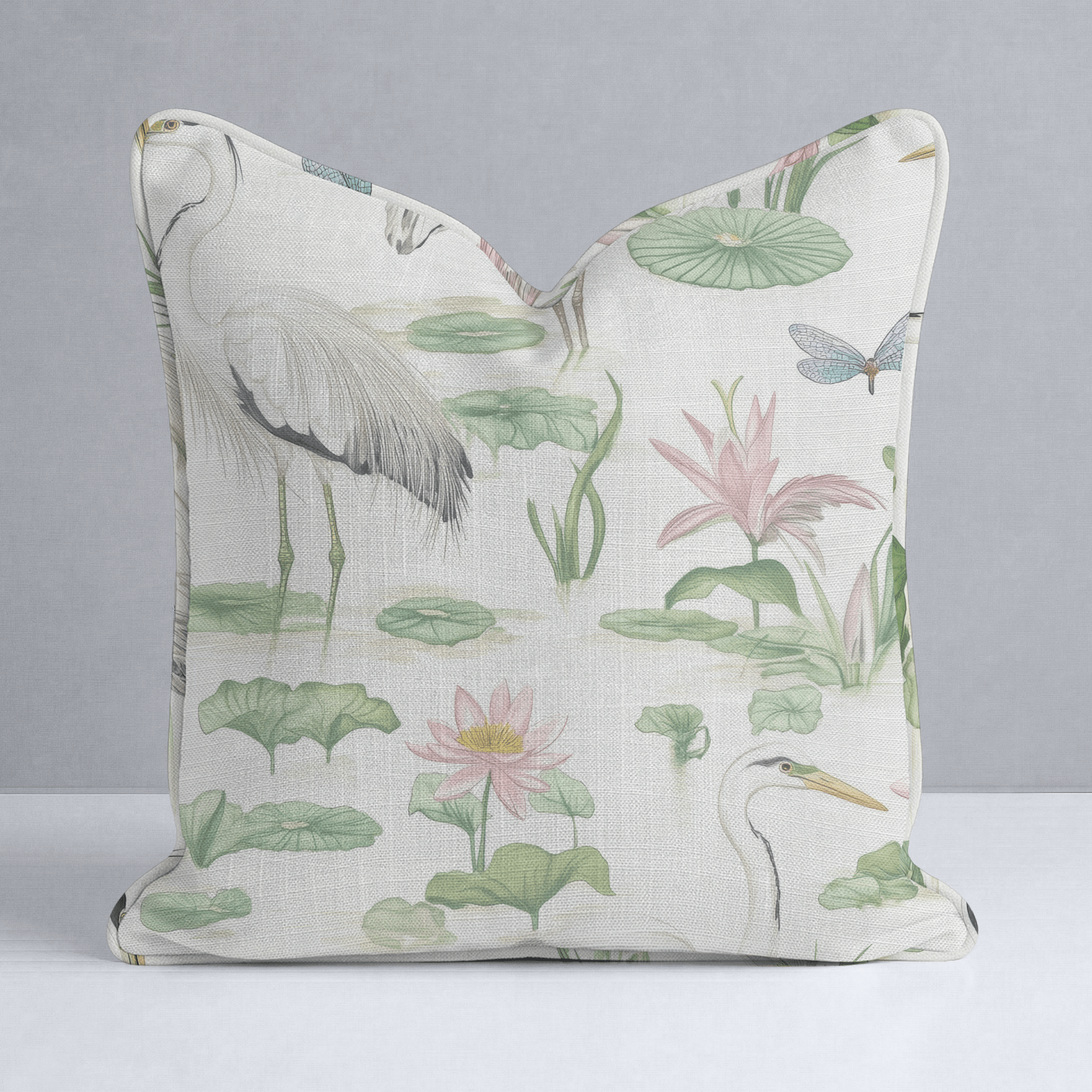 Southern Marsh Throw Pillow - Lemon Park