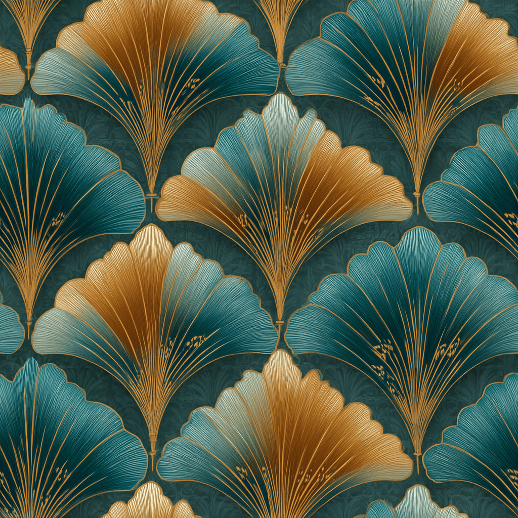 Sovereign Fan Wallpaper - Benton Lane Home - Painted Paper