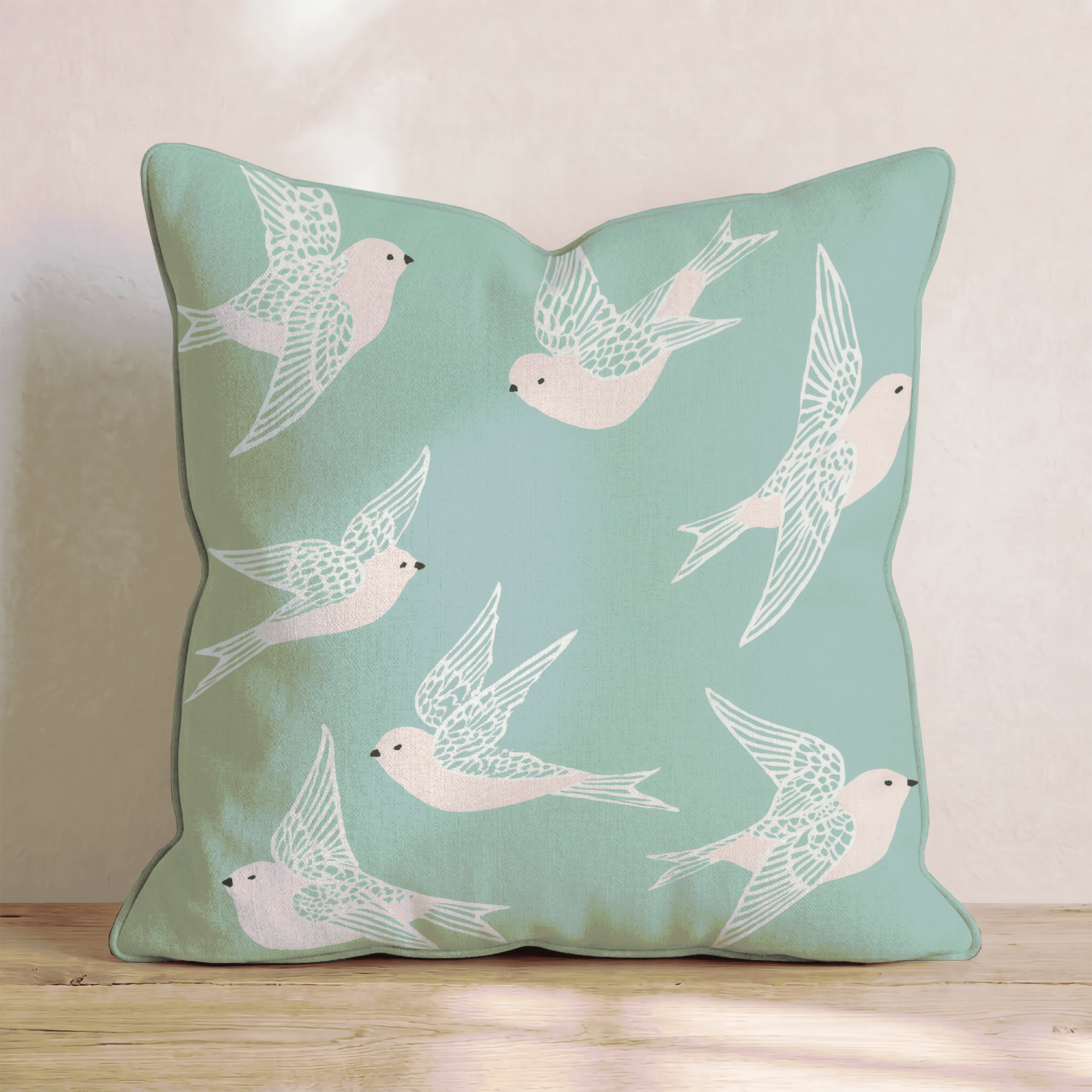 Sparrow Skies Throw Pillow - Benton Lane Home - Hillcroft Home