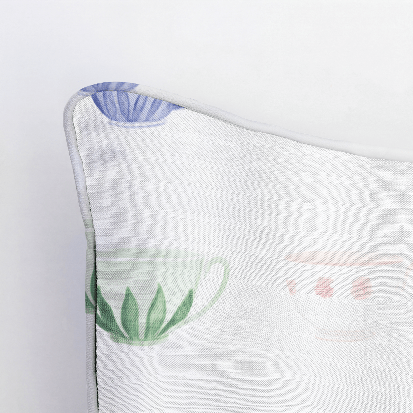 Spot of Tea Throw Pillow - Lemon Park
