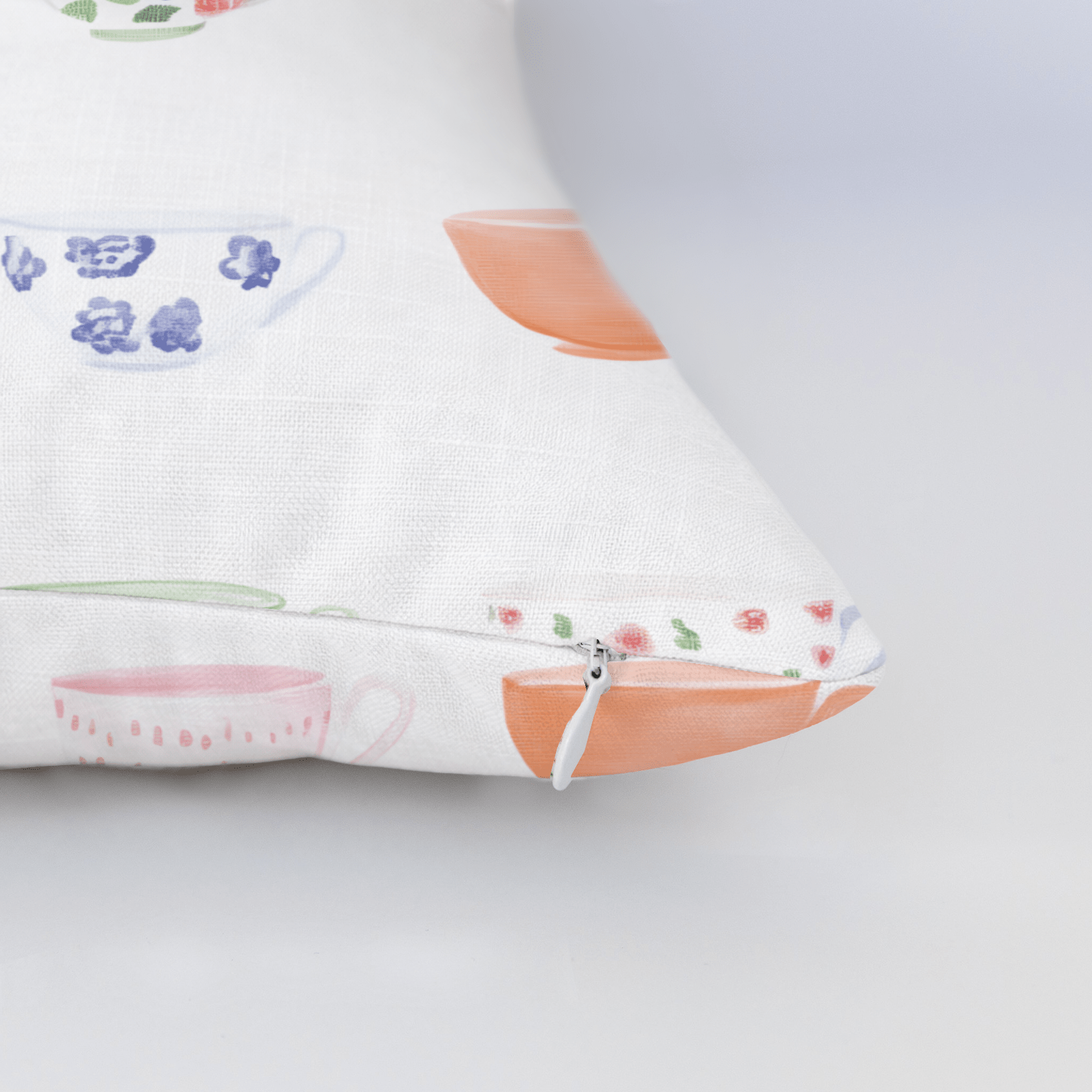 Spot of Tea Throw Pillow - Lemon Park