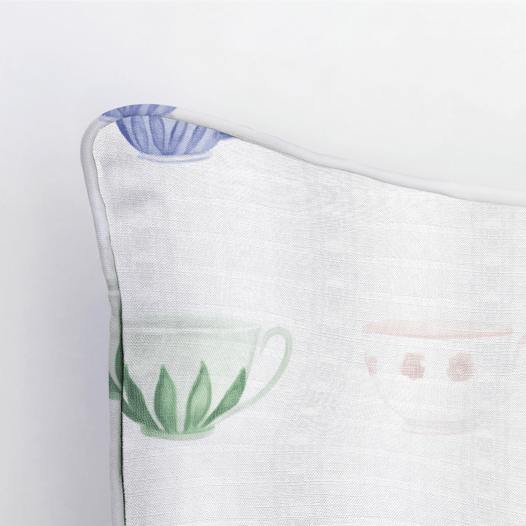 Spot of Tea Throw Pillow - Benton Lane Home - Lemon Park