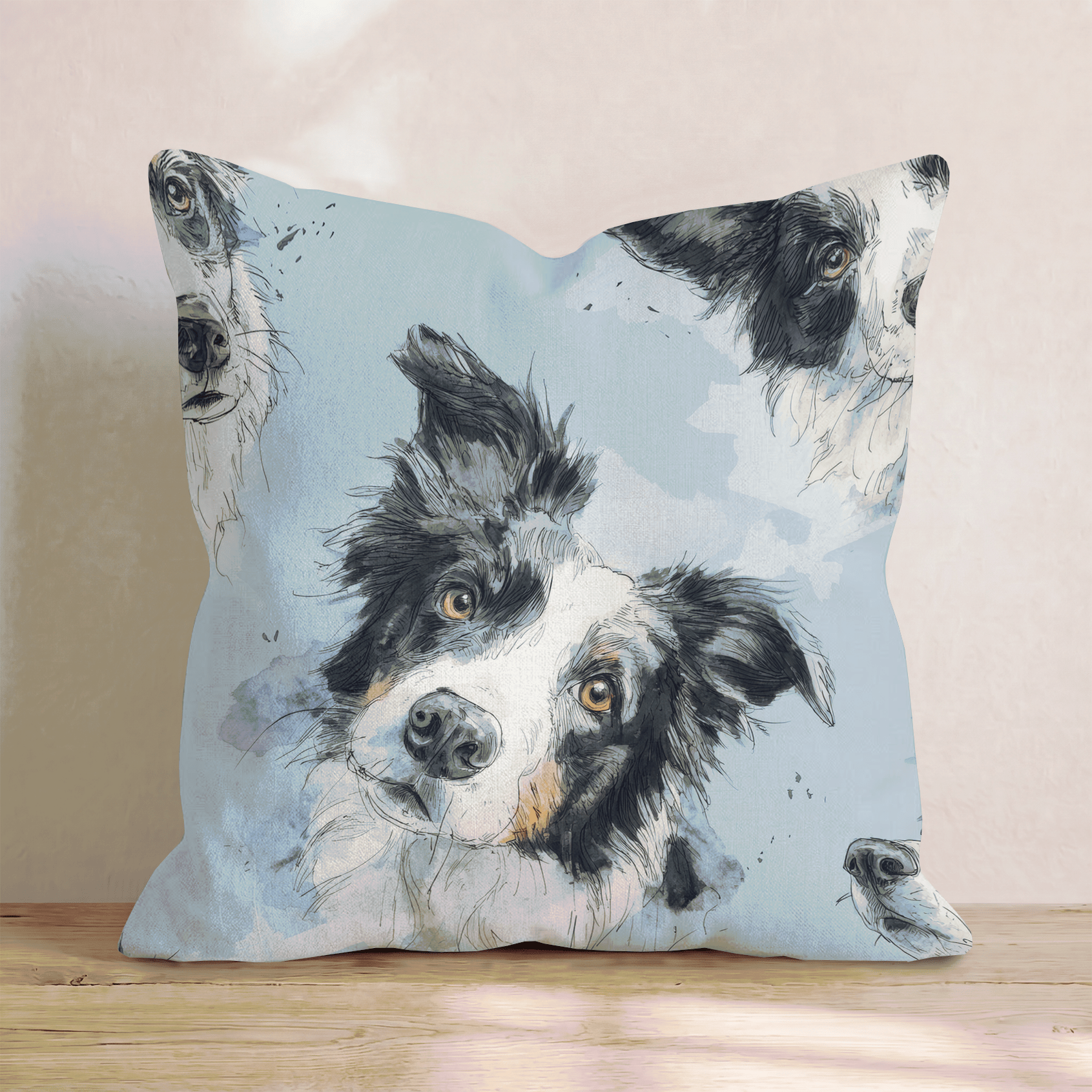 Spotted Pooch Throw Pillow - Hillcroft Home