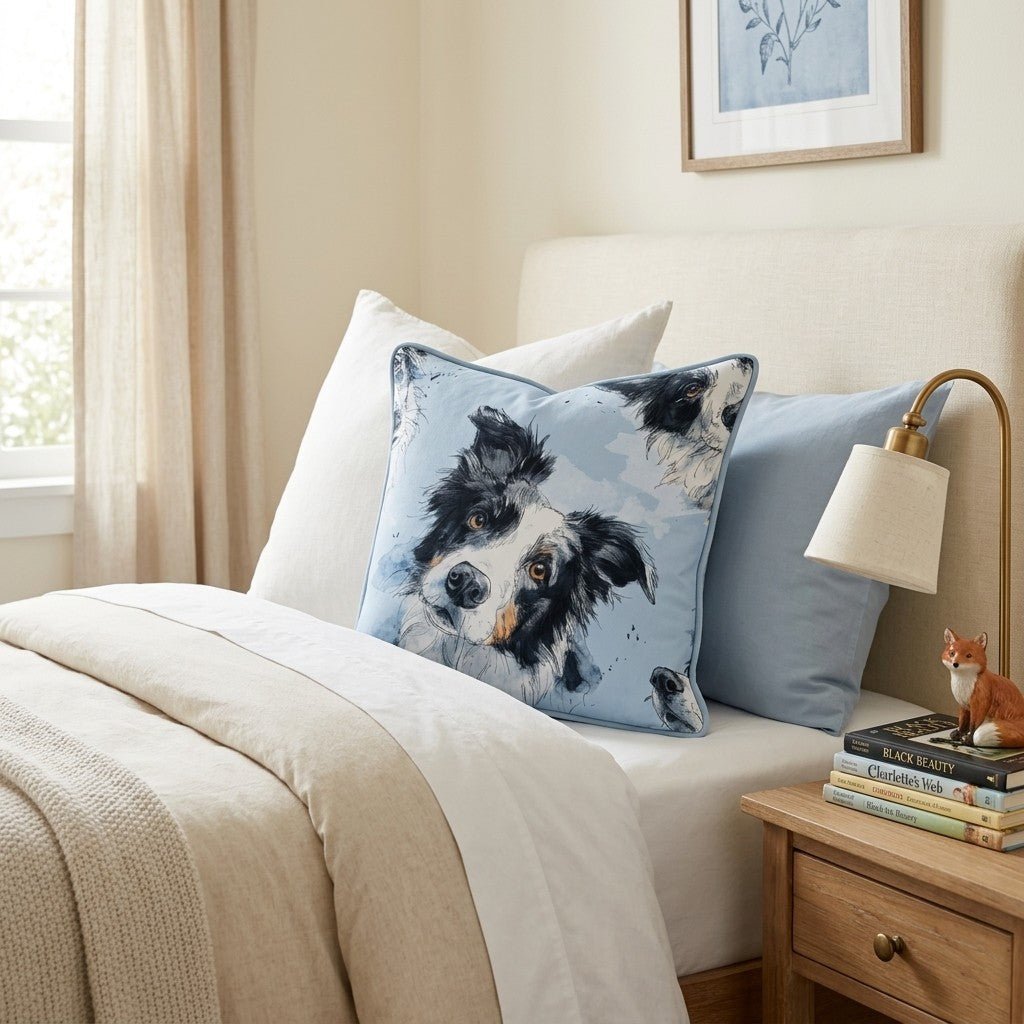 Spotted Pooch Throw Pillow - Benton Lane Home - Hillcroft Home