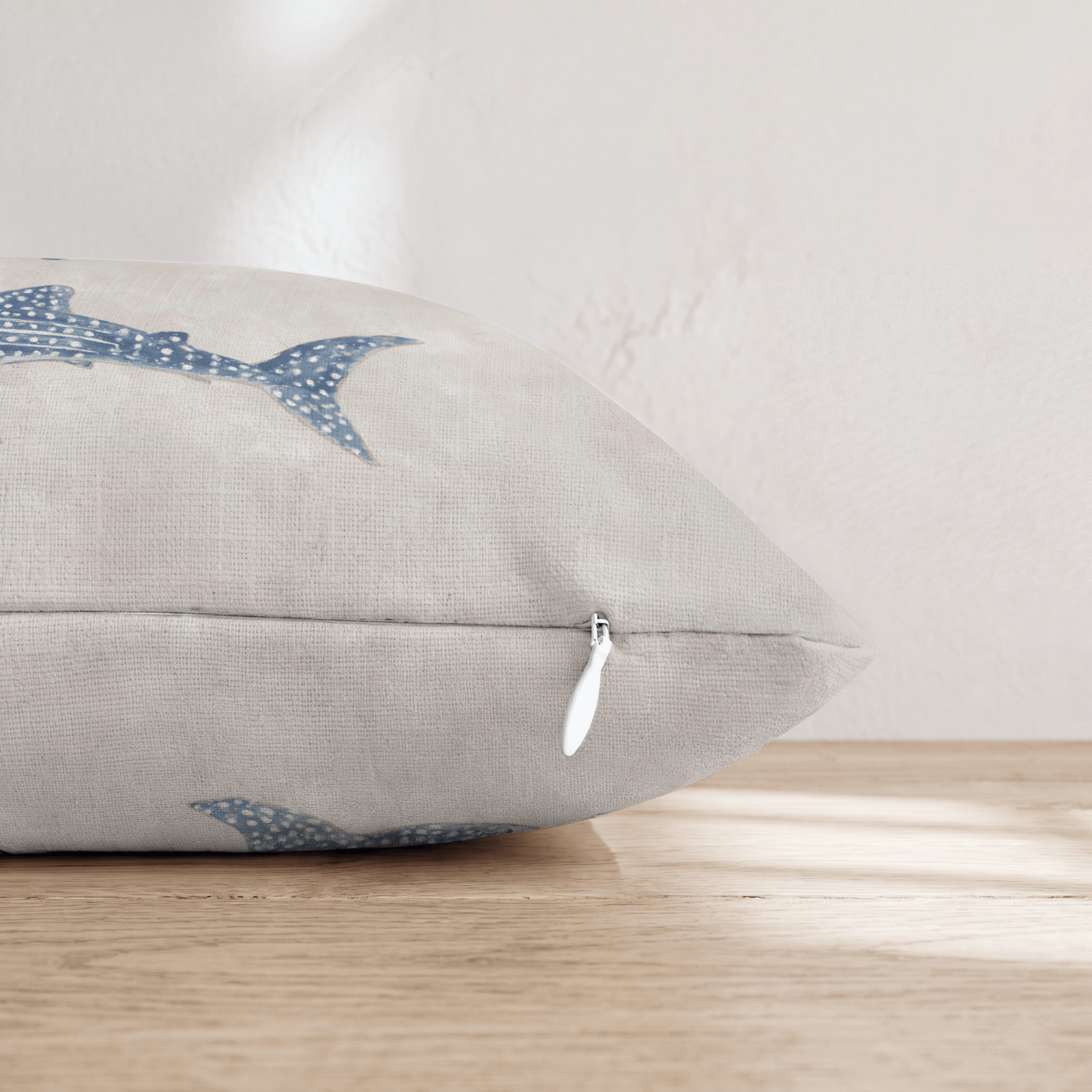Spotted Sharks Throw Pillow - Hillcroft Home