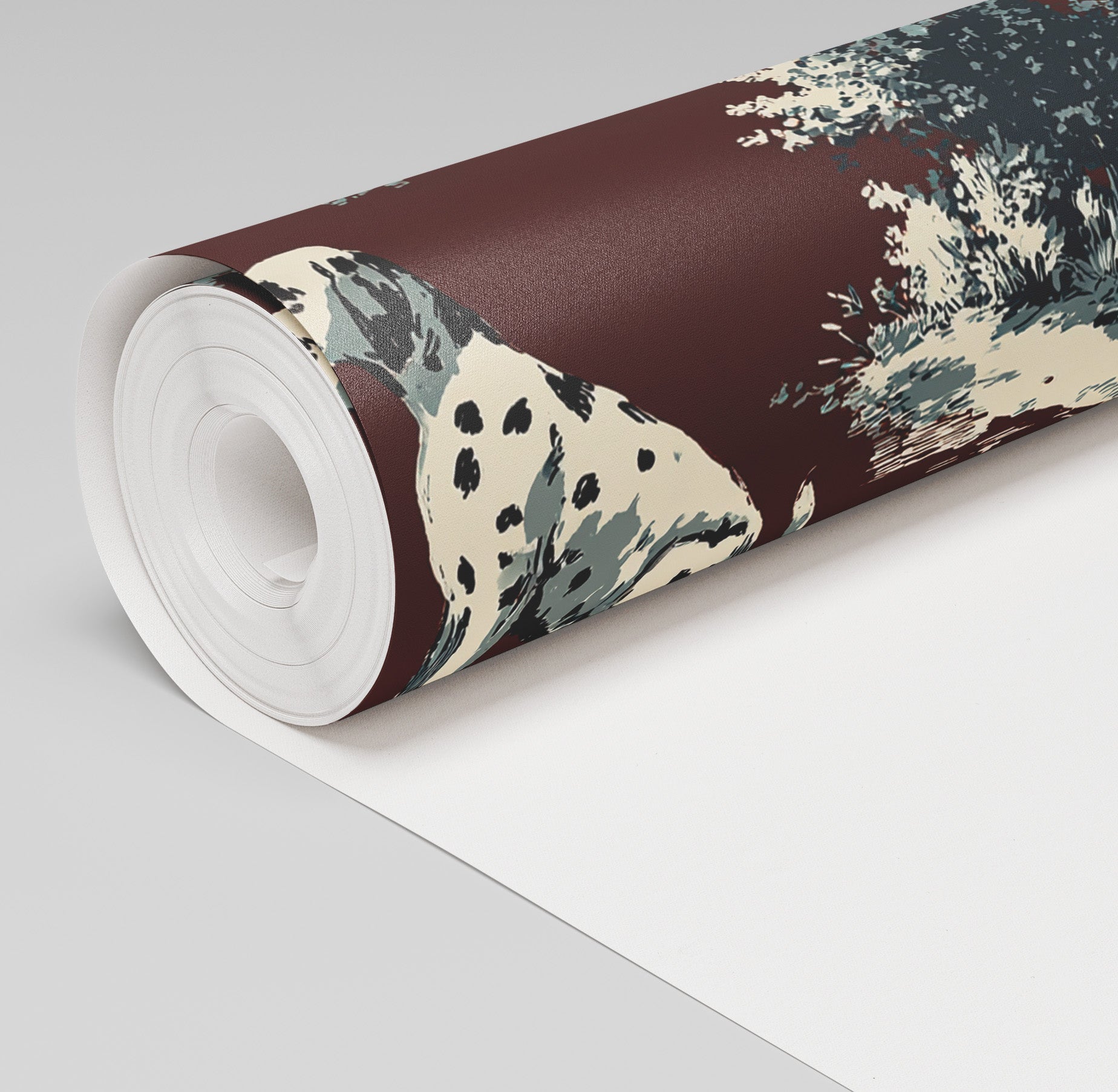 Spotted Toile Wallpaper - Painted Paper