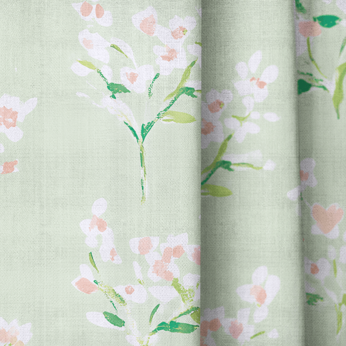 Spring Blossom - Drapery - Benton Lane Home - Lemon Park