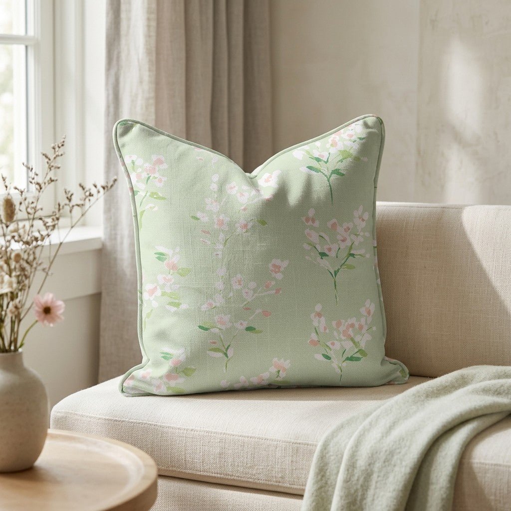 Spring Blossom Throw Pillow - Benton Lane Home - Lemon Park