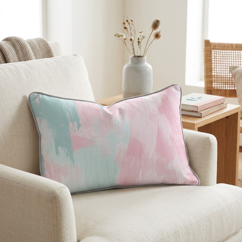 Spring Cascade Throw Pillow - Benton Lane Home - Lemon Park