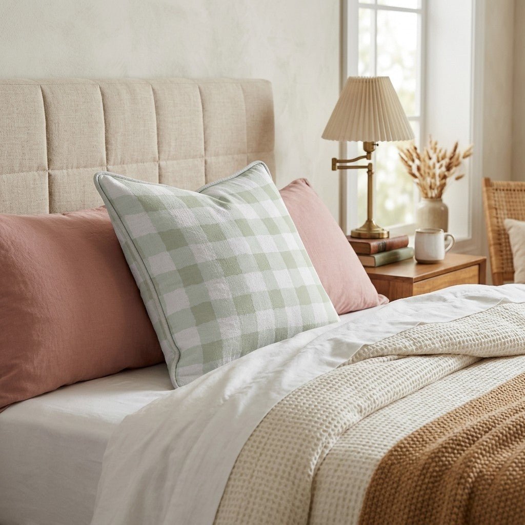 Spring Day Picnic Throw Pillow - Benton Lane Home - Hillcroft Home