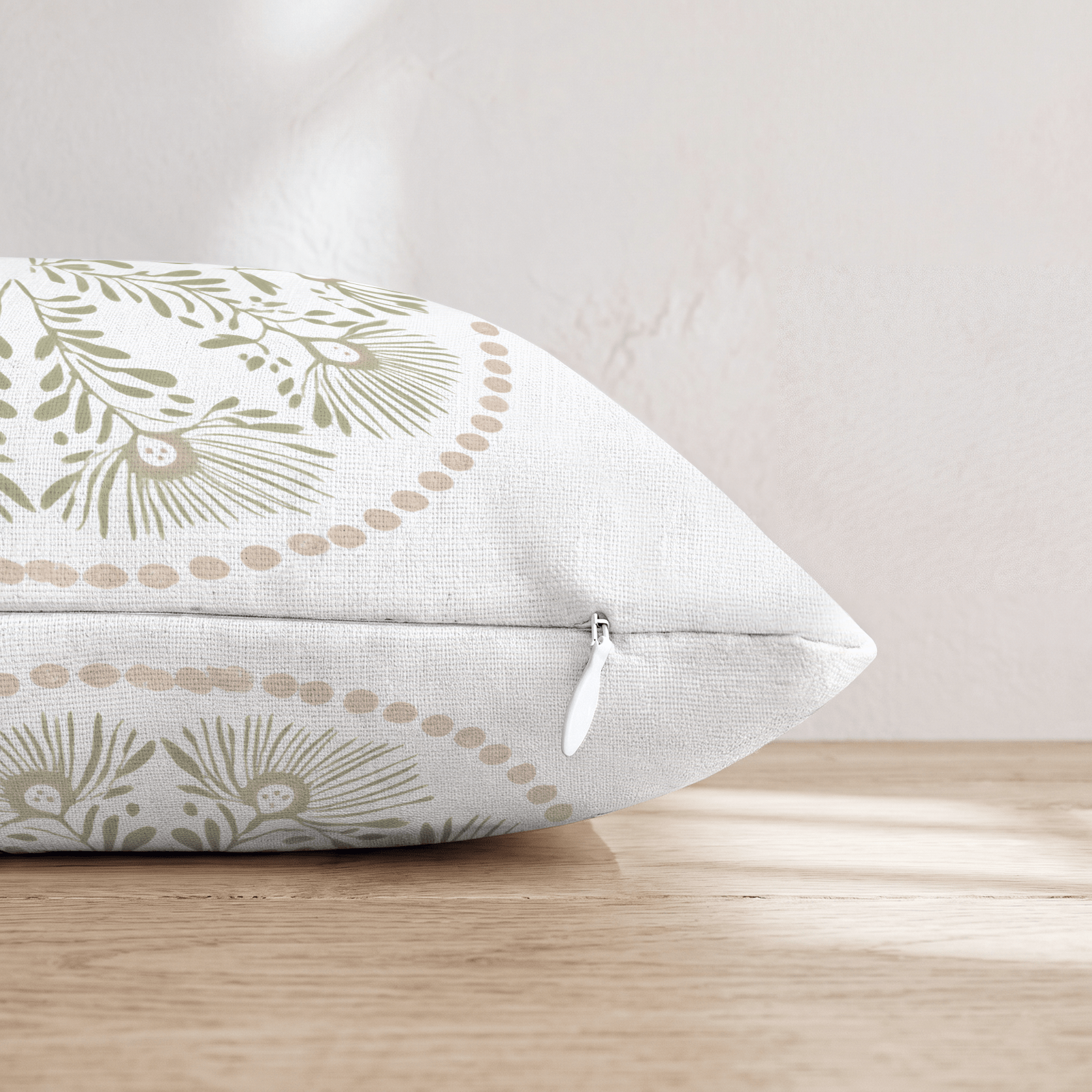 Spring Medallion Throw Pillow - Hillcroft Home