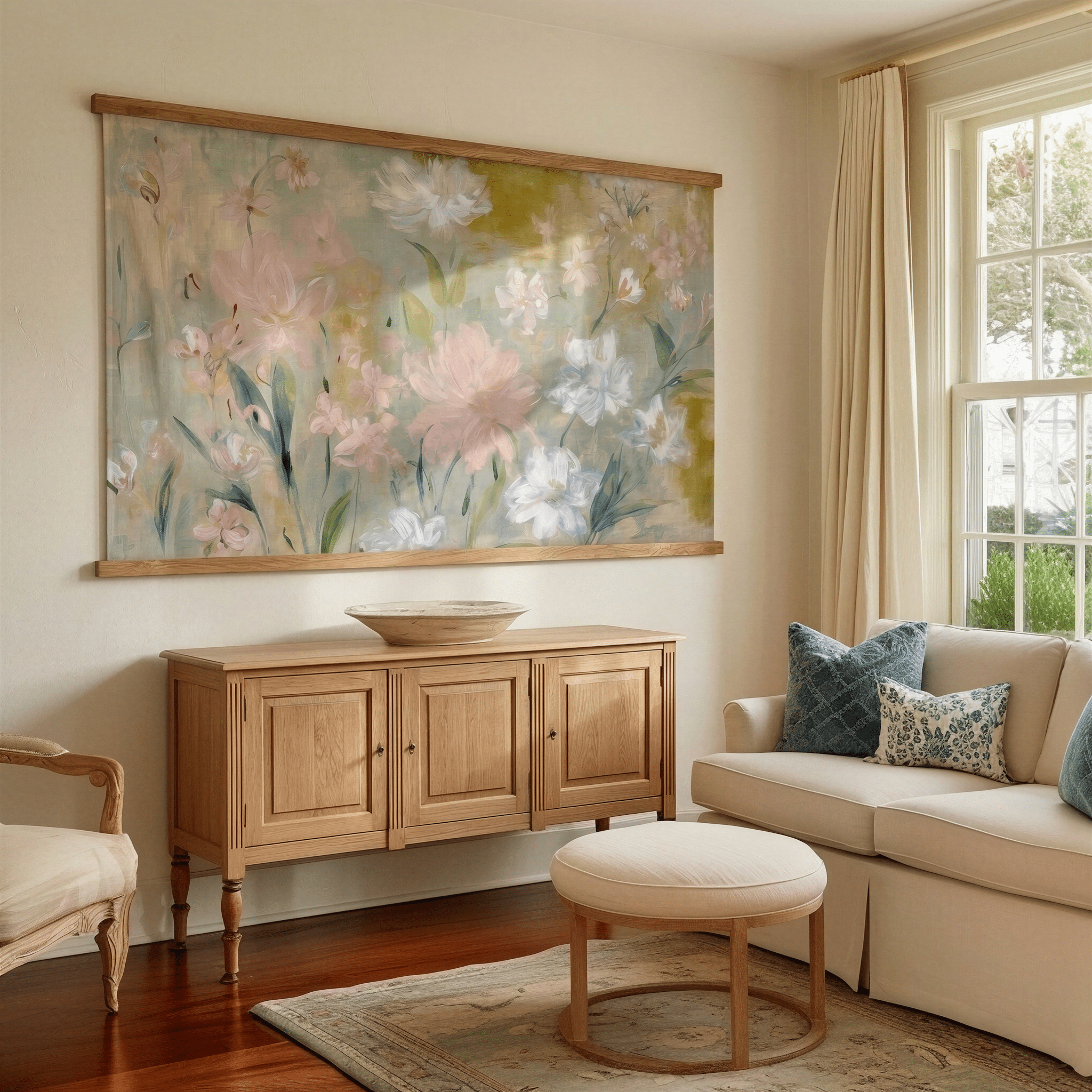 Spring Petals - Tapestry - Benton Lane Home - Lemon Park