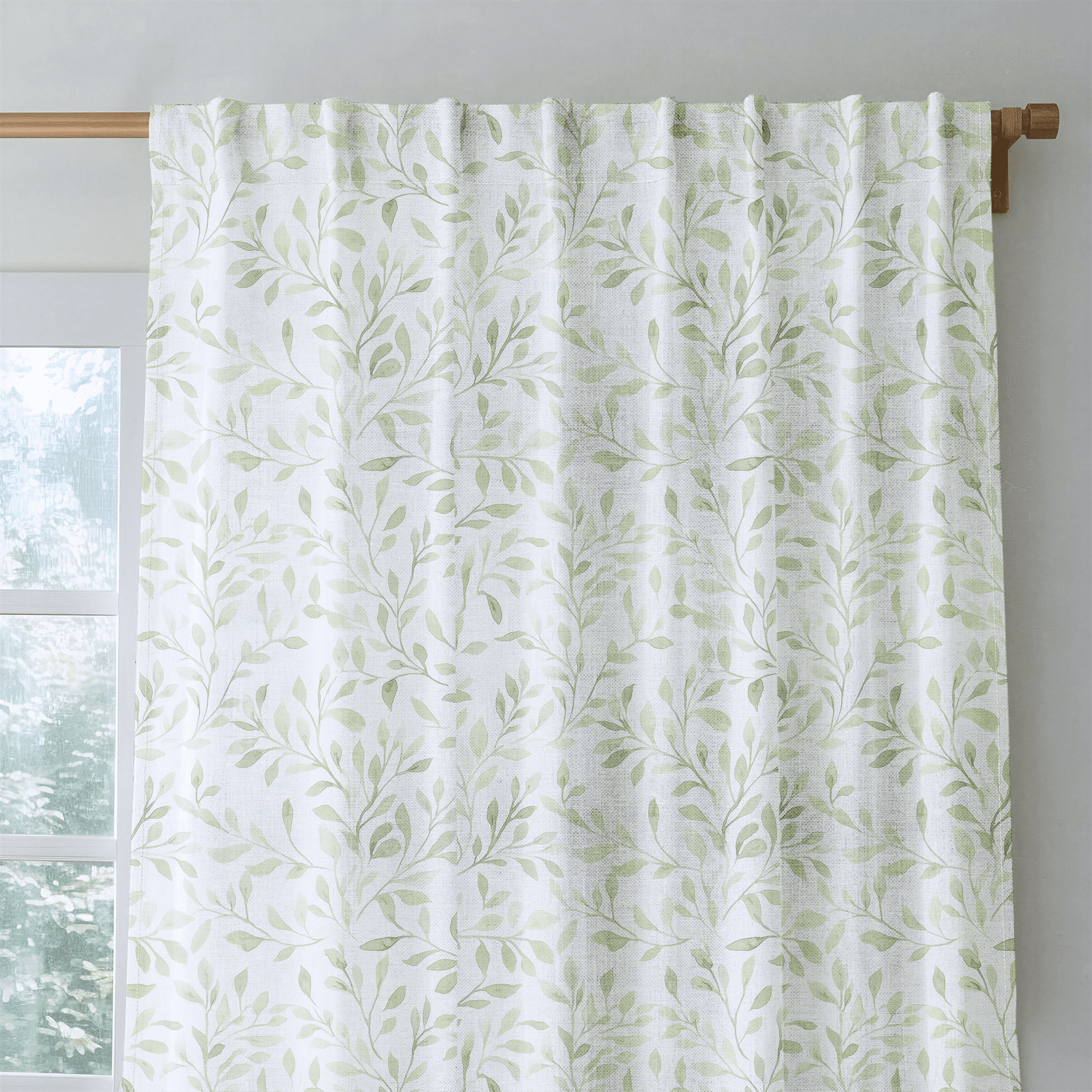 Spring Vine - Drapery - Benton Lane Home - Lemon Park