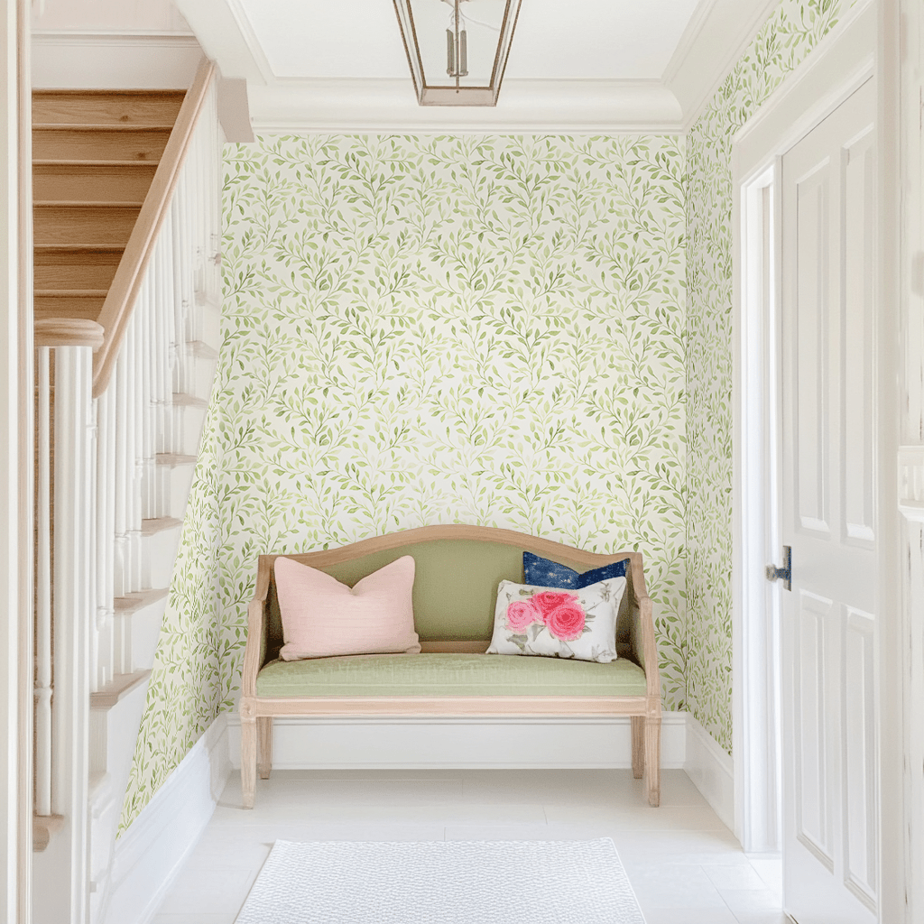 Spring Vine Wallpaper - Benton Lane Home - Lemon Park