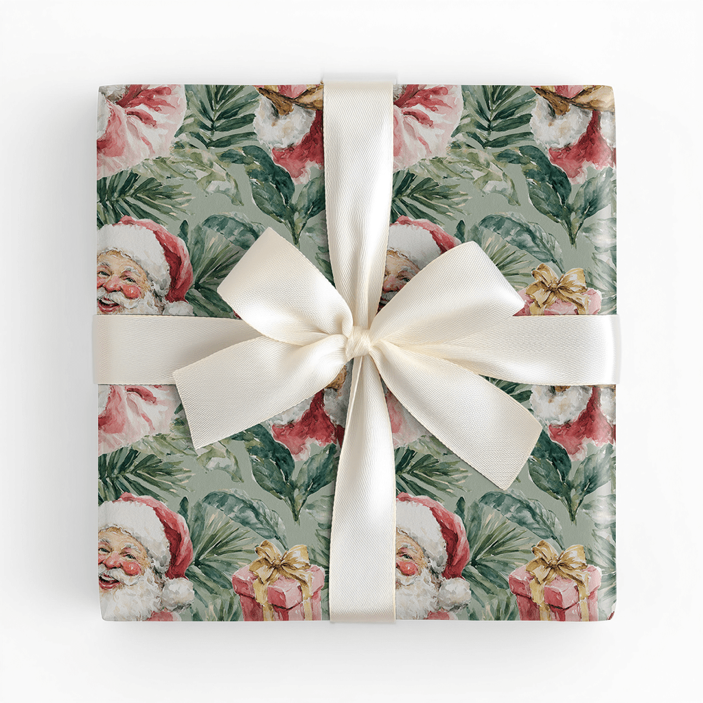 St. Nicholas Lane - Wrapping Paper - Benton Lane Home - Lemon Park