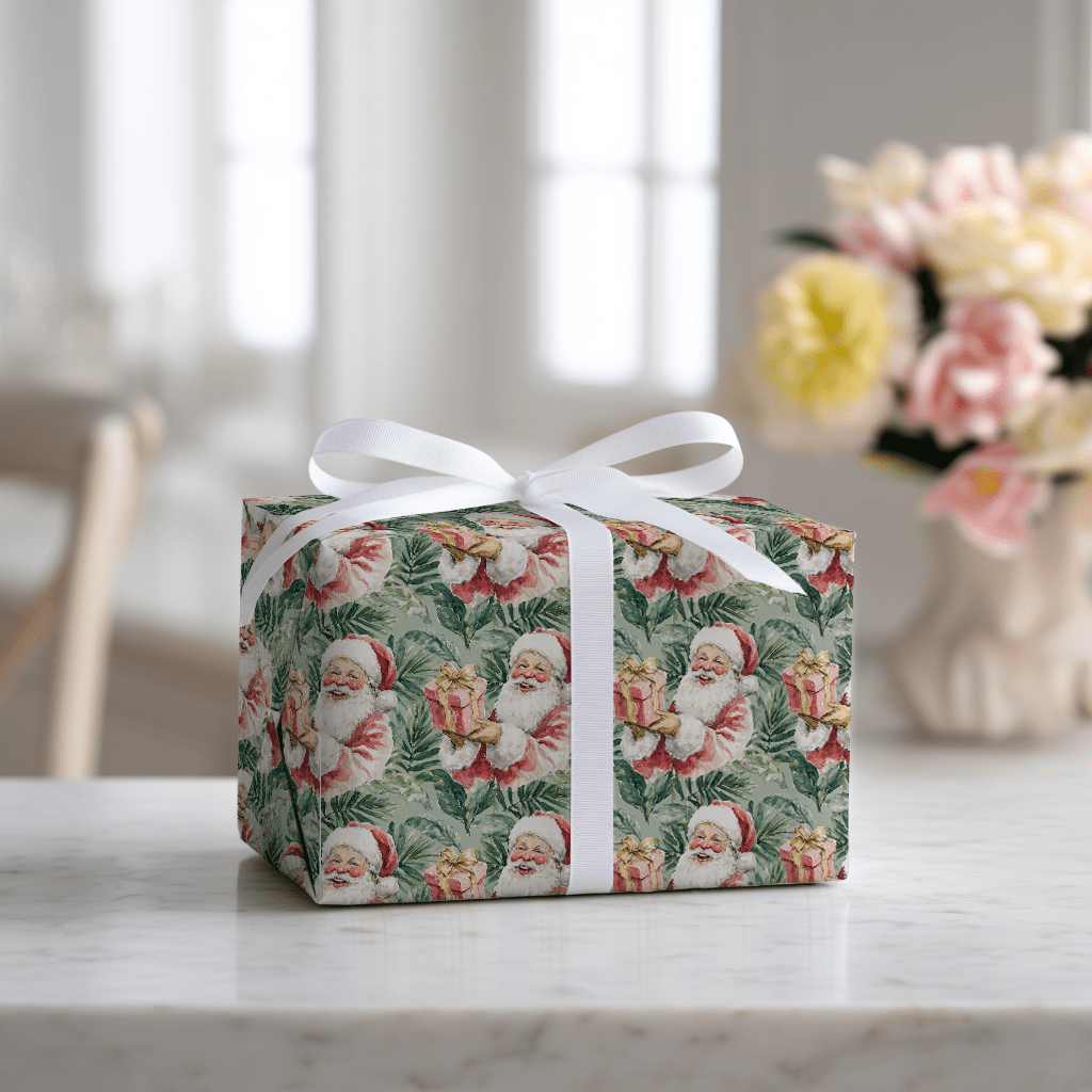 St. Nicholas Lane - Wrapping Paper - Benton Lane Home - Lemon Park