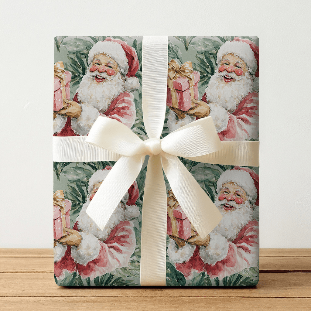 St. Nicholas Lane - Wrapping Paper - Benton Lane Home - Lemon Park