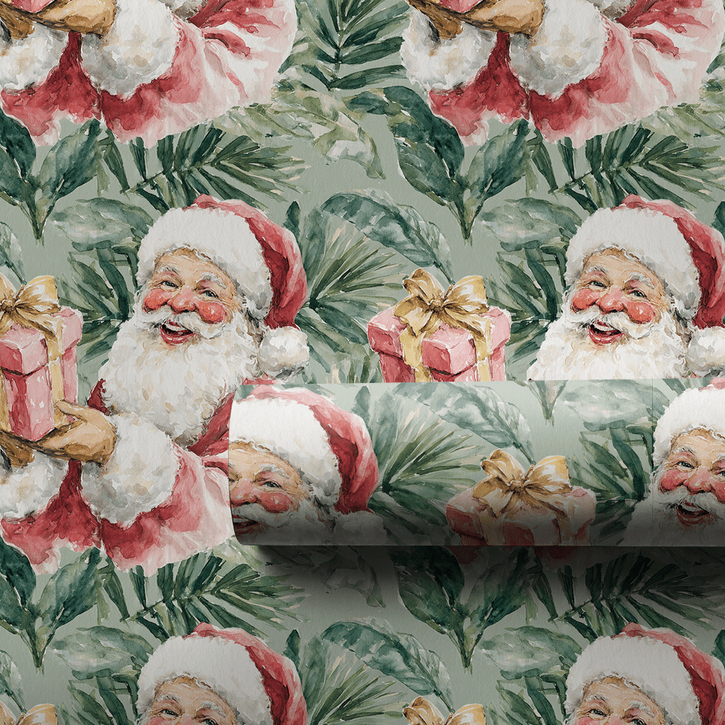 St. Nicholas Lane - Wrapping Paper - Benton Lane Home - Lemon Park