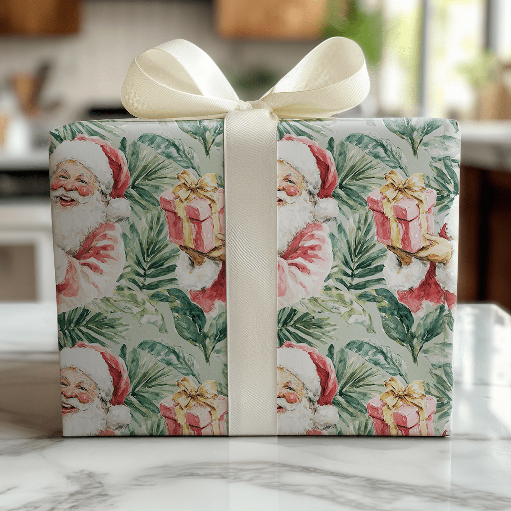 St. Nicholas Lane - Wrapping Paper - Benton Lane Home - Lemon Park