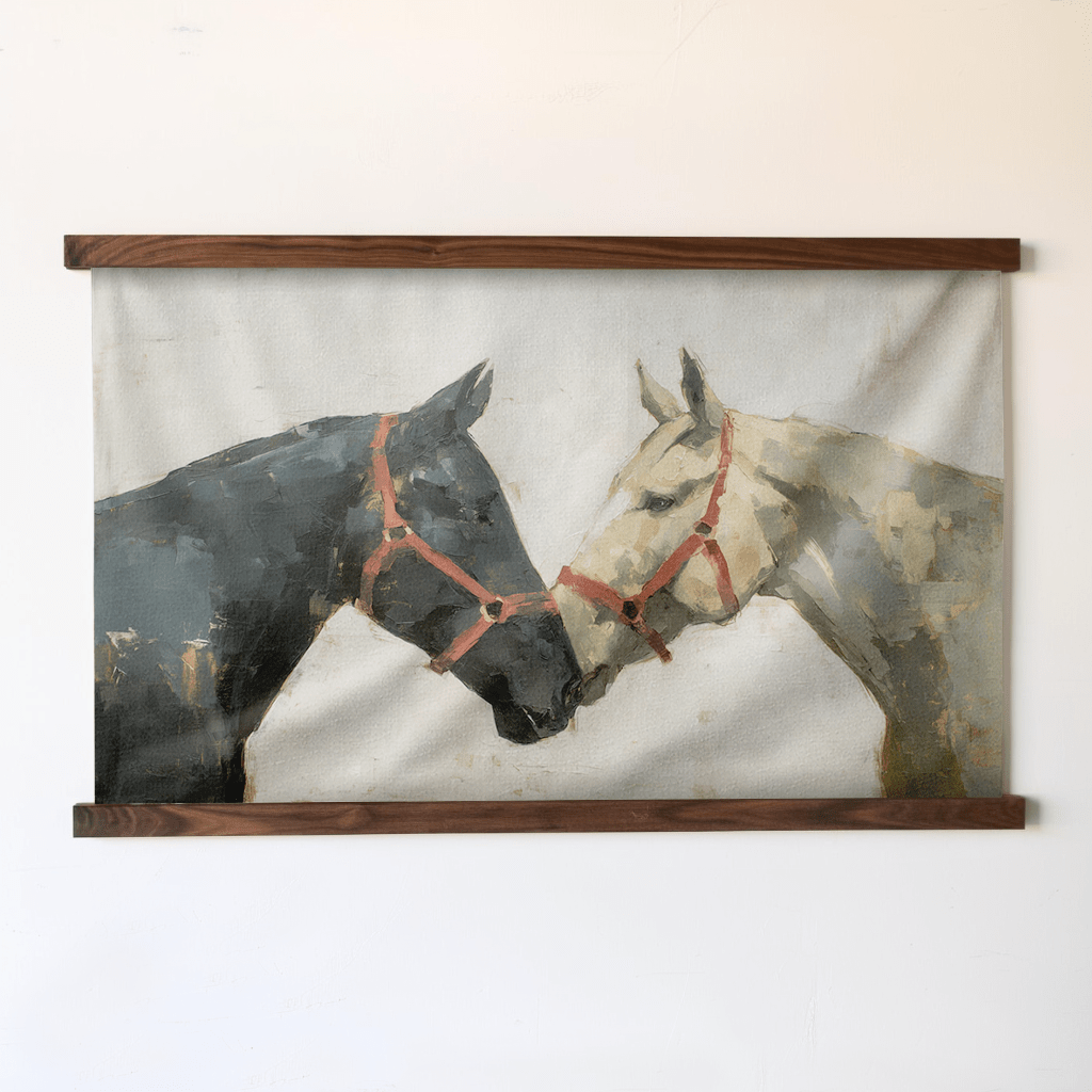 Stable Pair - Tapestry - Benton Lane Home - Lemon Park