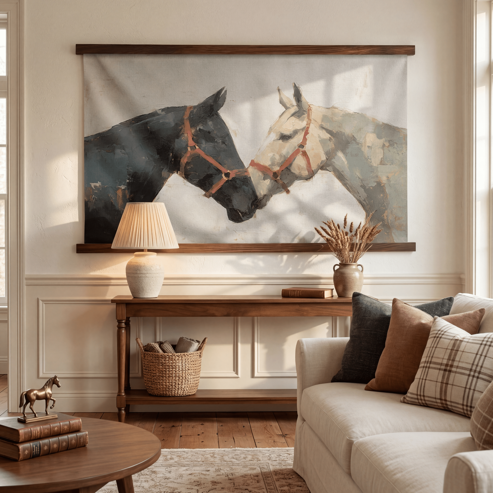 Stable Pair - Tapestry - Lemon Park