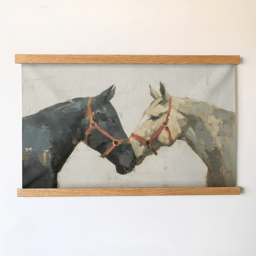 Stable Pair - Tapestry - Benton Lane Home - Lemon Park