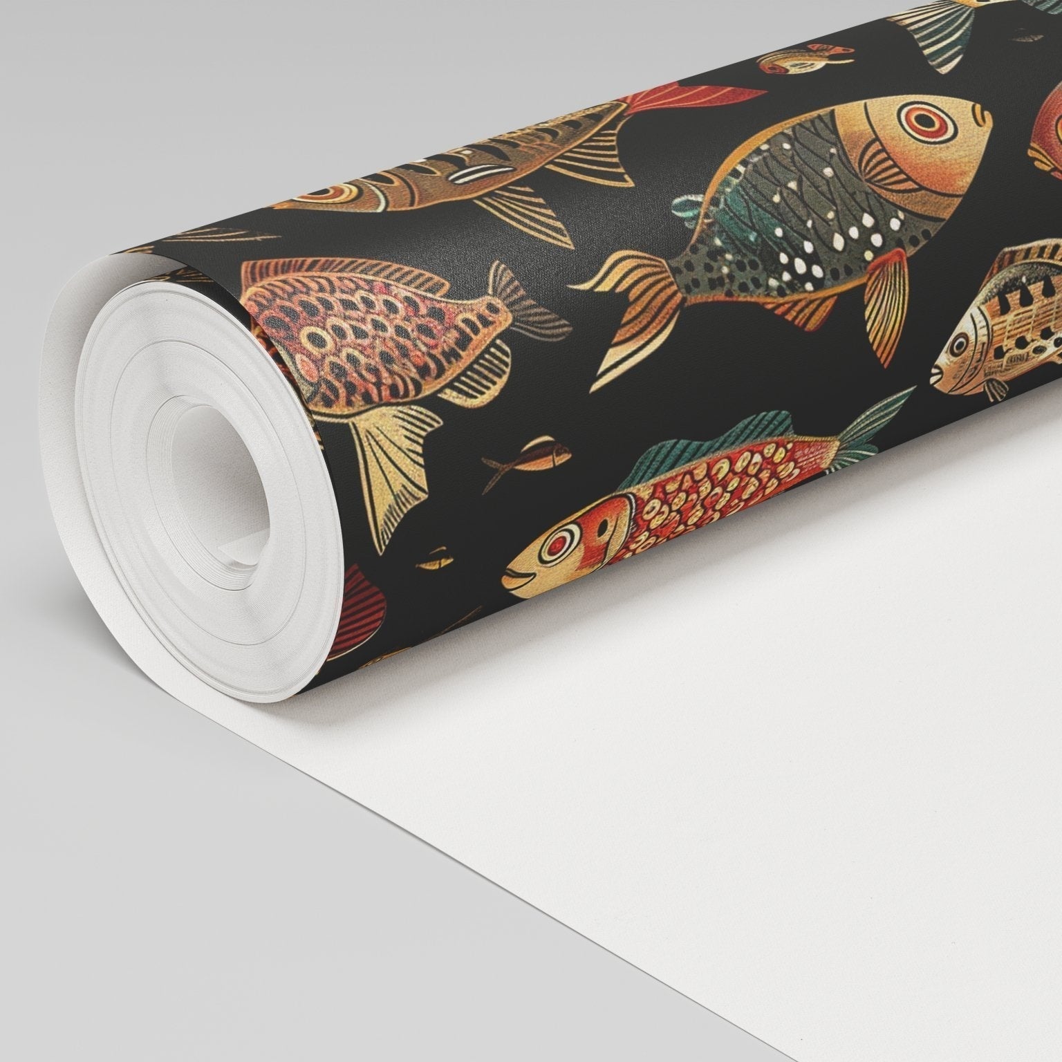 Stanley Wallpaper - Benton Lane Home - Painted Paper