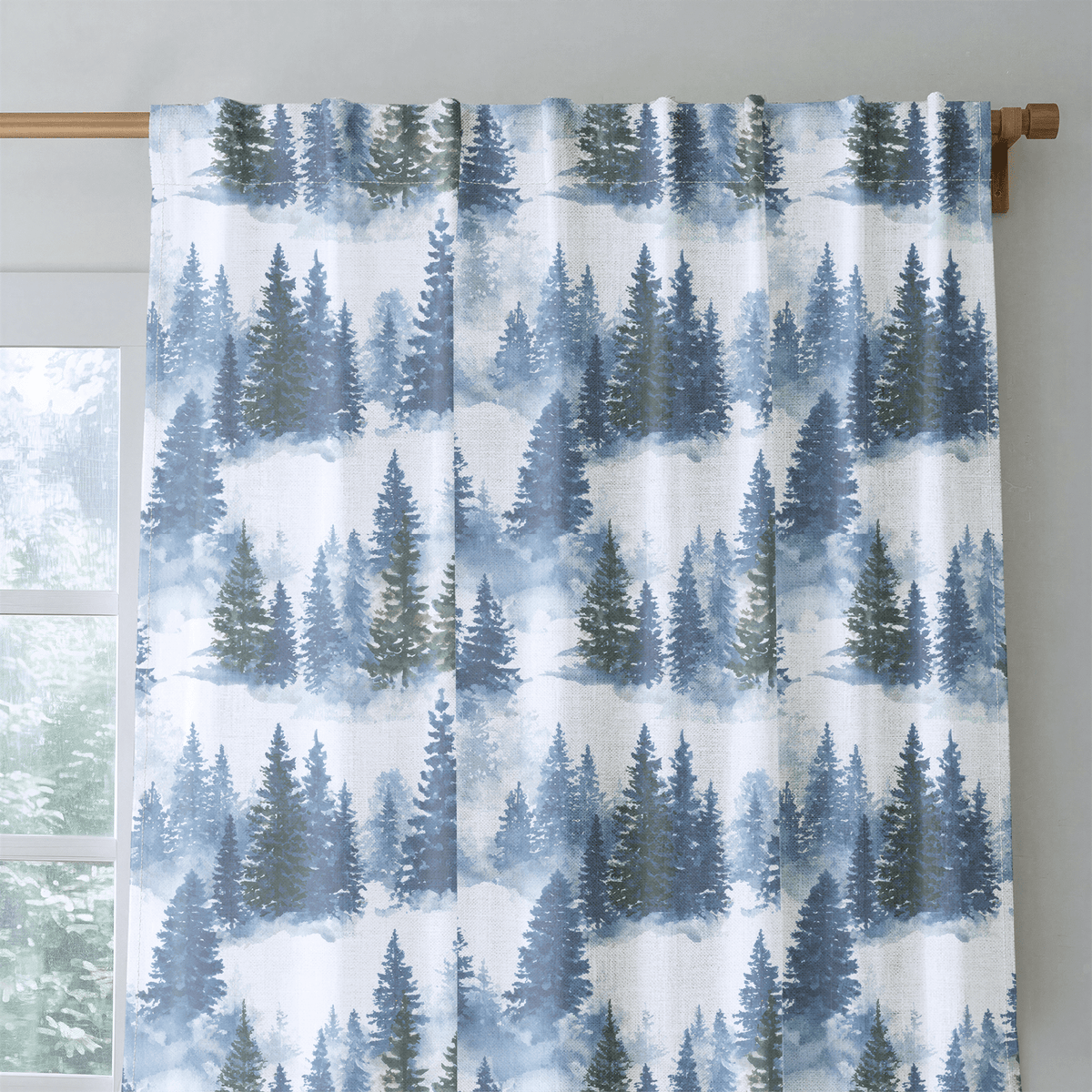 Starry Pines - Drapery - Lemon Park