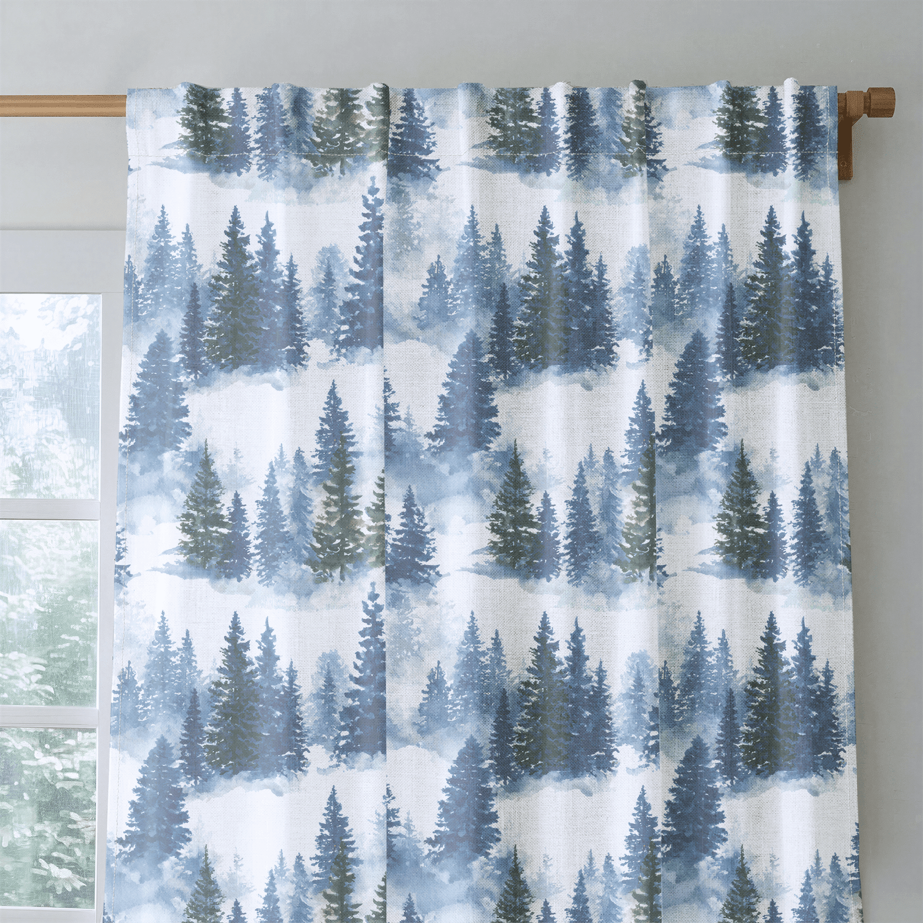 Starry Pines - Drapery - Benton Lane Home - Lemon Park