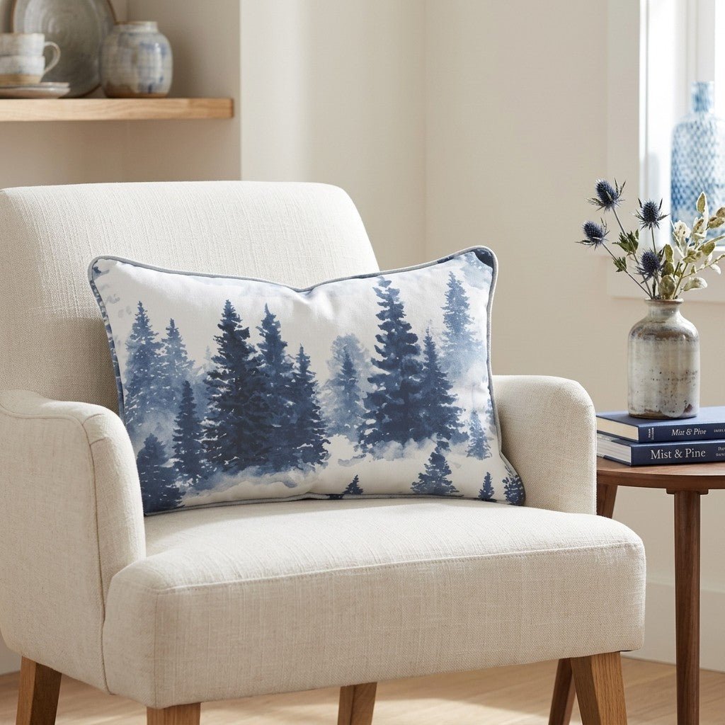 Starry Pines Throw Pillow - Benton Lane Home - Lemon Park