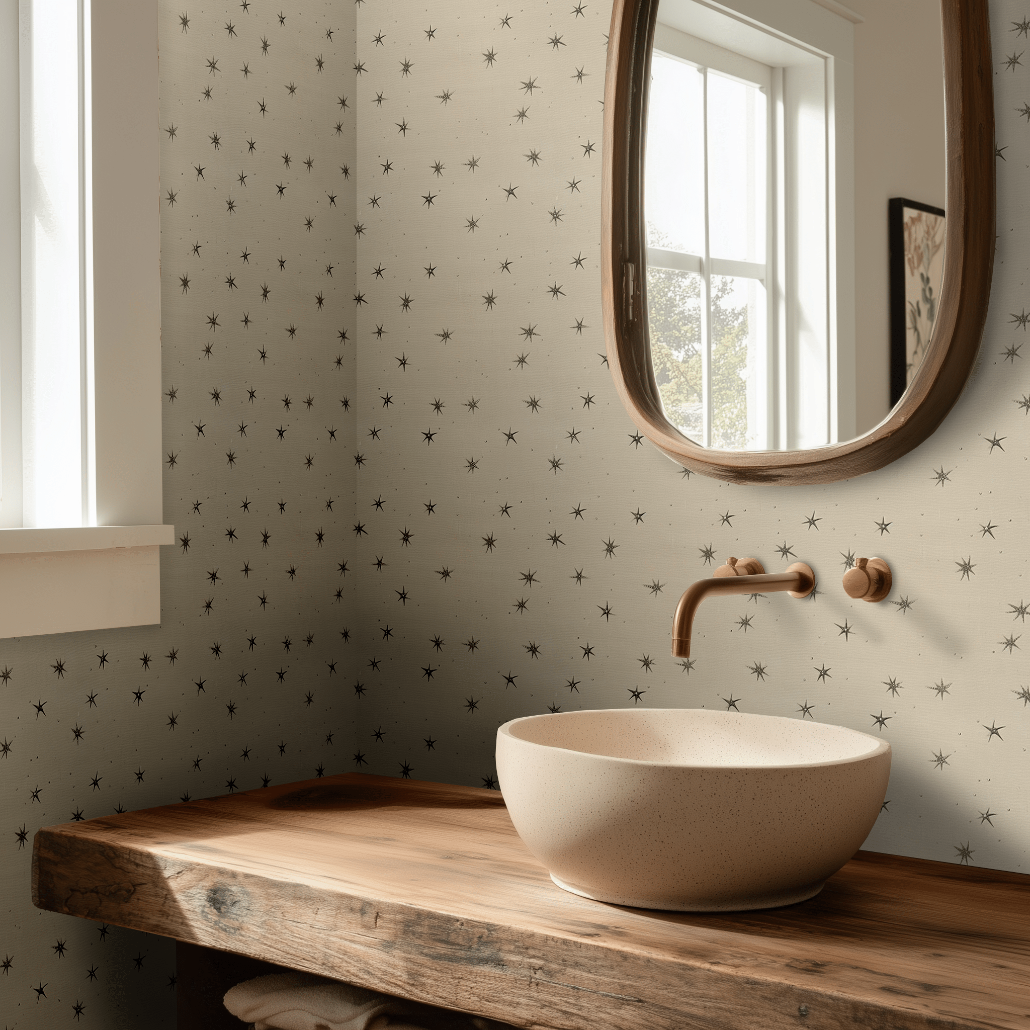 Stella Charme Wallpaper - Benton Lane Home - Painted Paper