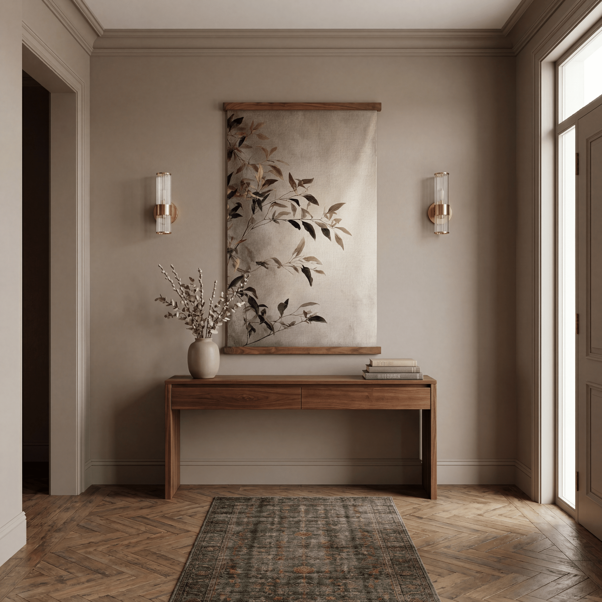 Still Branches - Tapestry - Benton Lane Home - Painted Paper