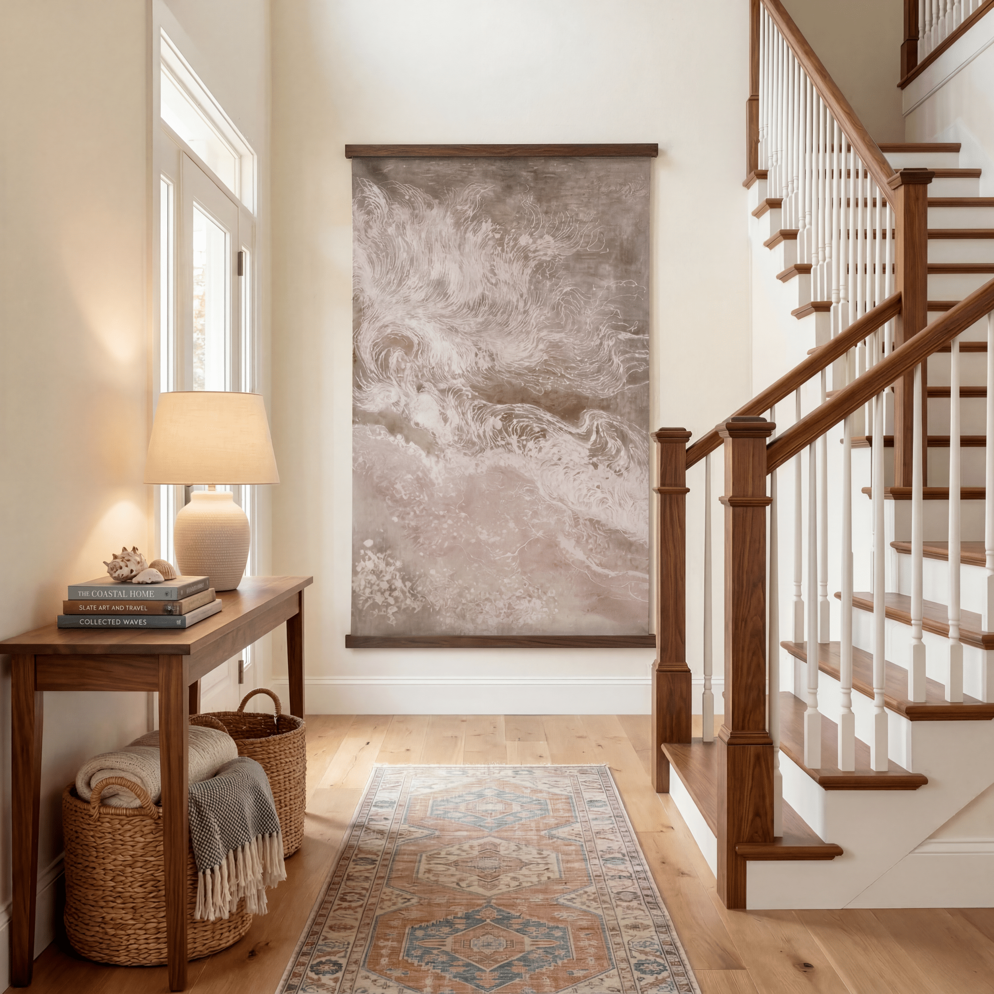 Still Tides (Purple) - Tapestry - Benton Lane Home - Lemon Park