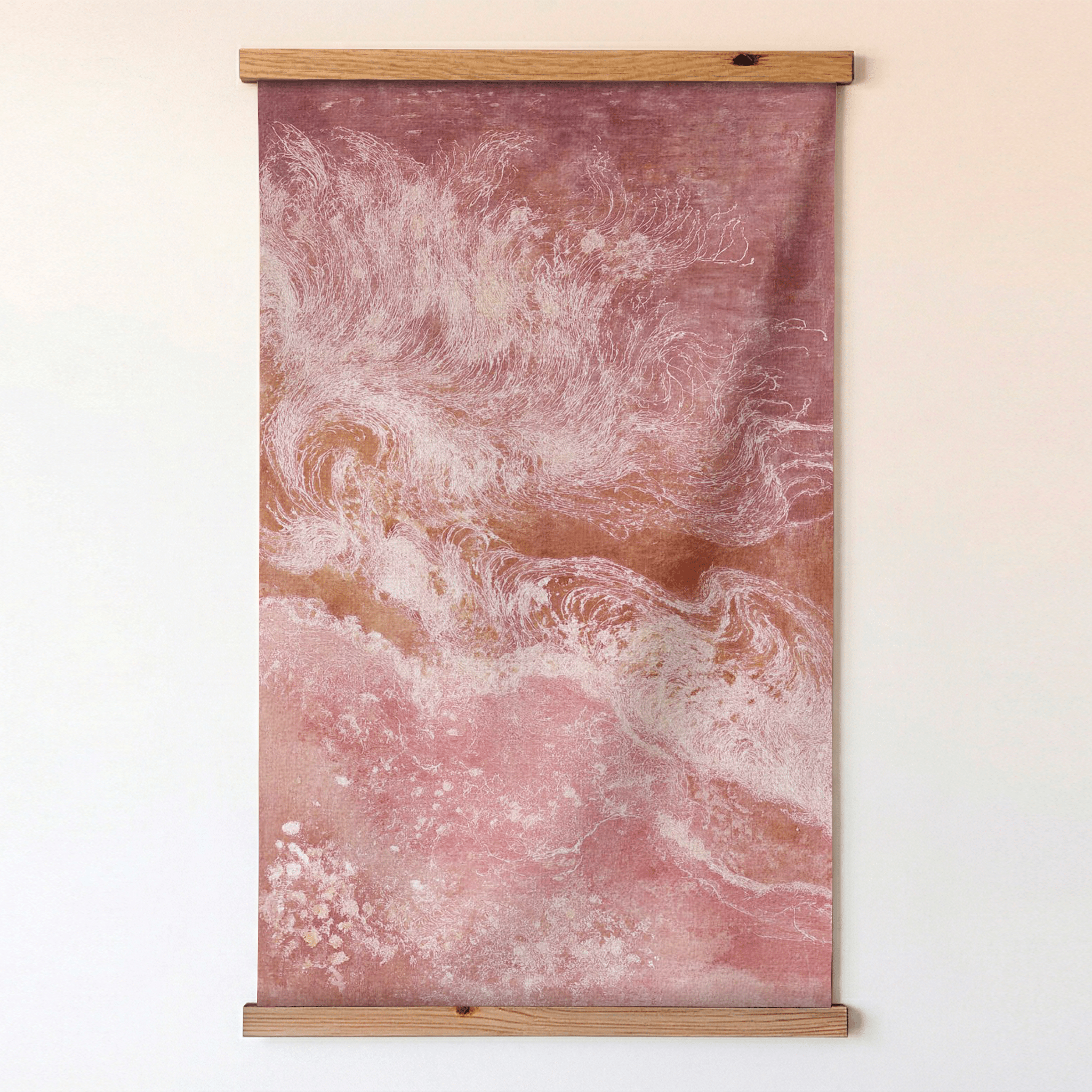 Still Tides (Red) - Tapestry - Benton Lane Home - Lemon Park