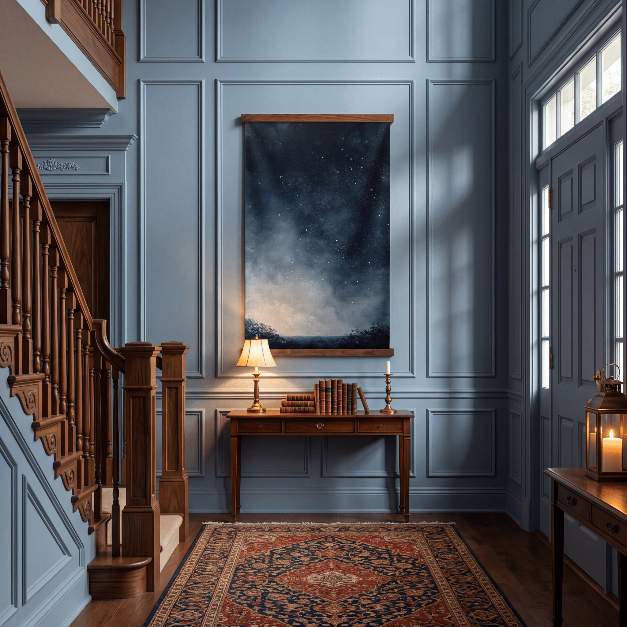 Still Under Stars - Tapestry - Benton Lane Home - Painted Paper