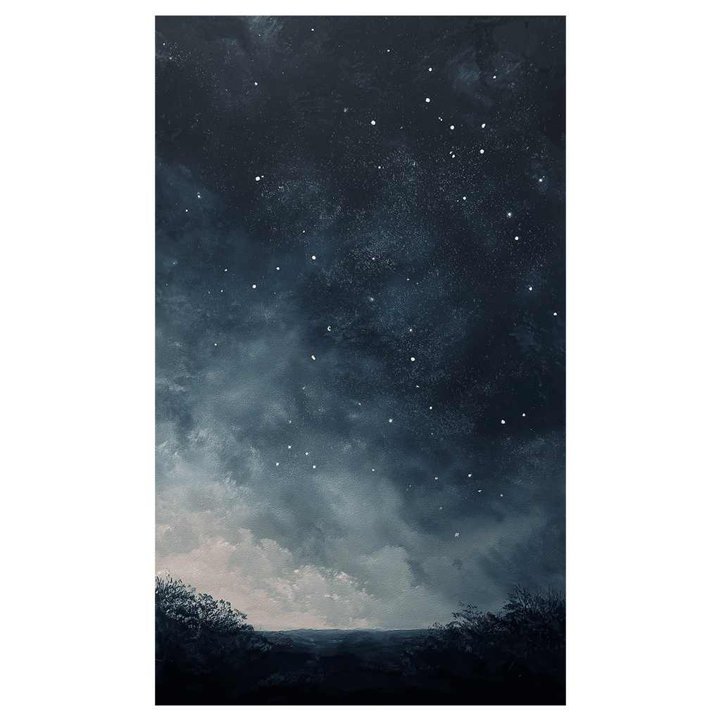 Still Under Stars - Tapestry - Benton Lane Home - Painted Paper