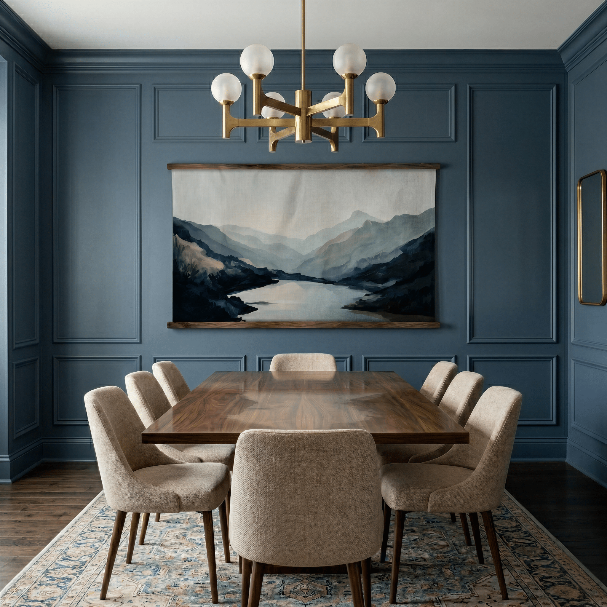 Still Valley Lake - Tapestry - Benton Lane Home - Painted Paper