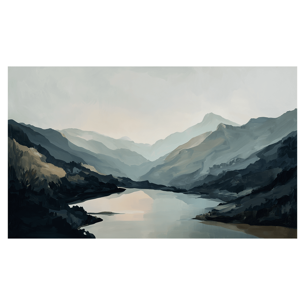 Still Valley Lake - Tapestry - Benton Lane Home - Painted Paper