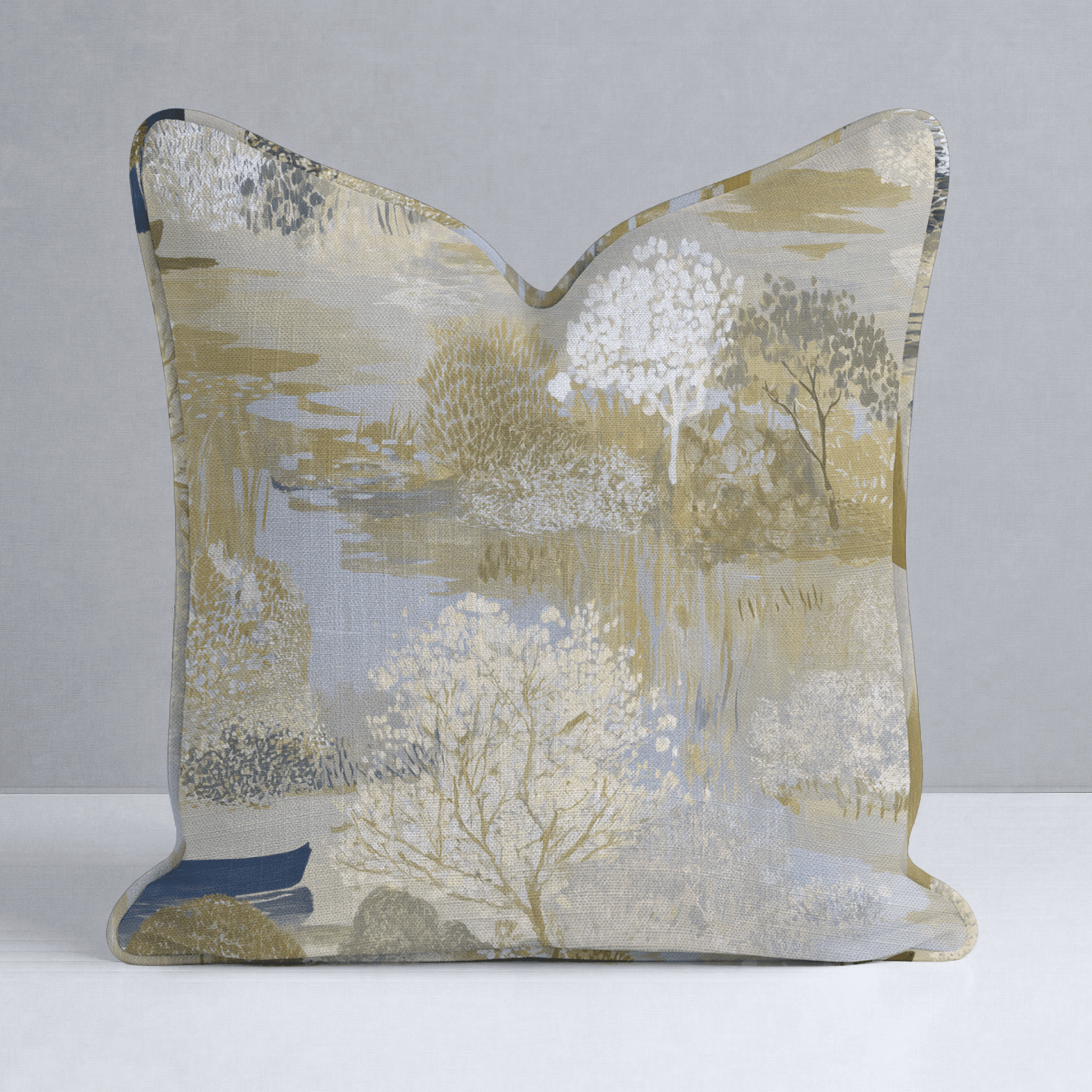 Still Water Throw Pillow - Benton Lane Home - Lemon Park