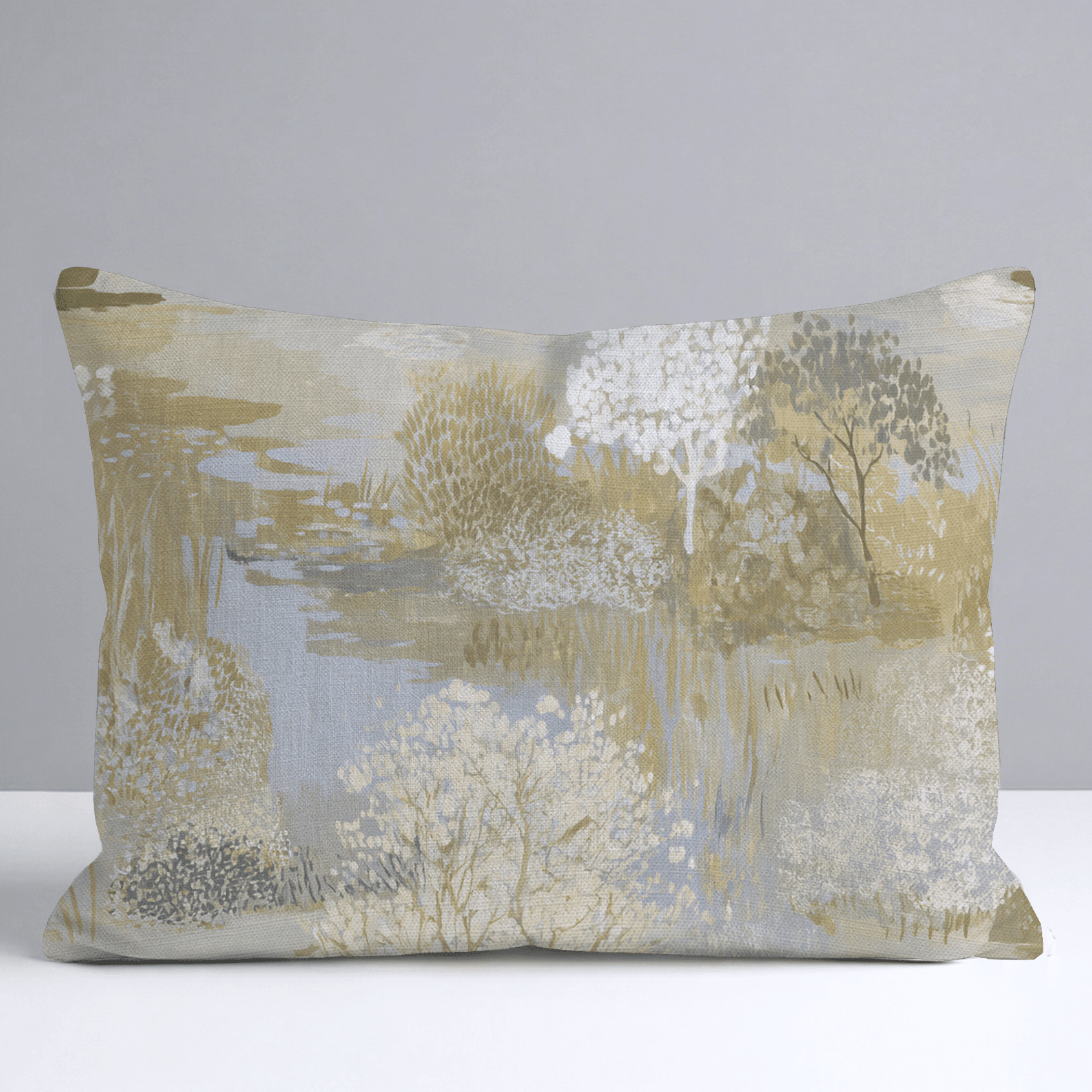 Still Water Throw Pillow - Benton Lane Home - Lemon Park