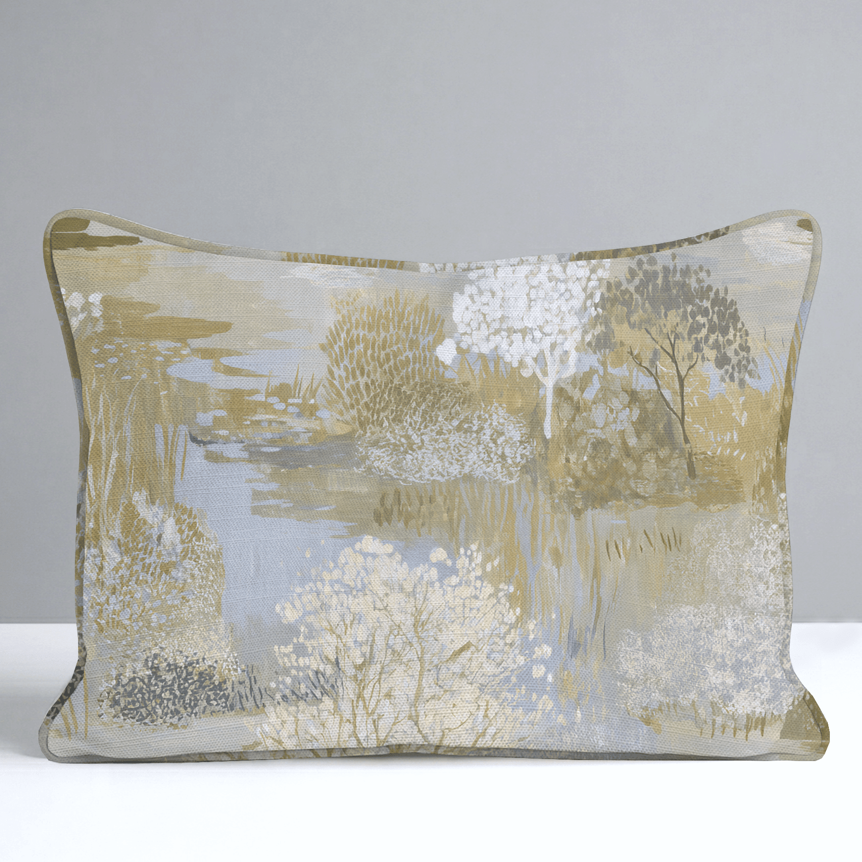 Still Water Throw Pillow - Benton Lane Home - Lemon Park