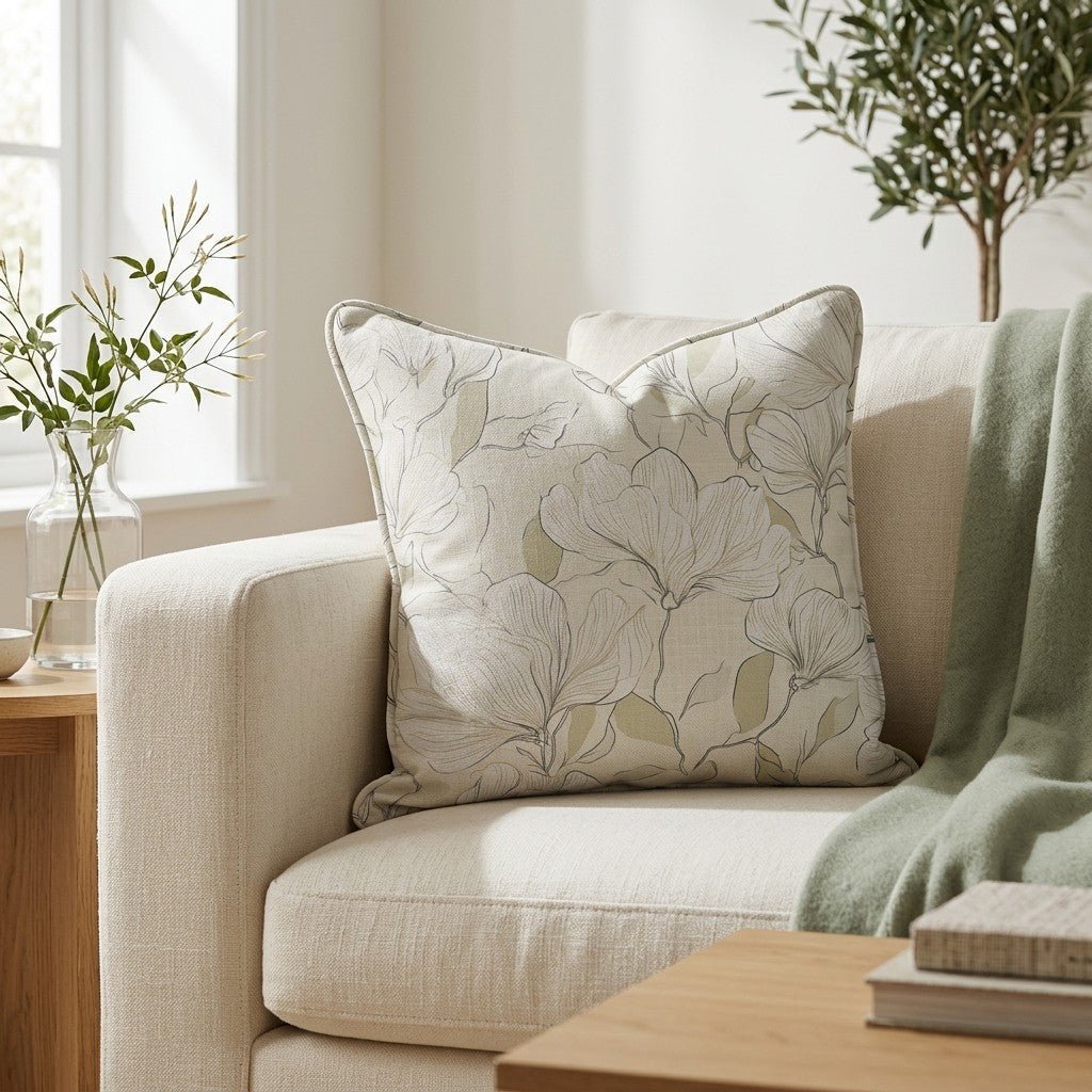 Stillness Throw Pillow - Benton Lane Home - Lemon Park