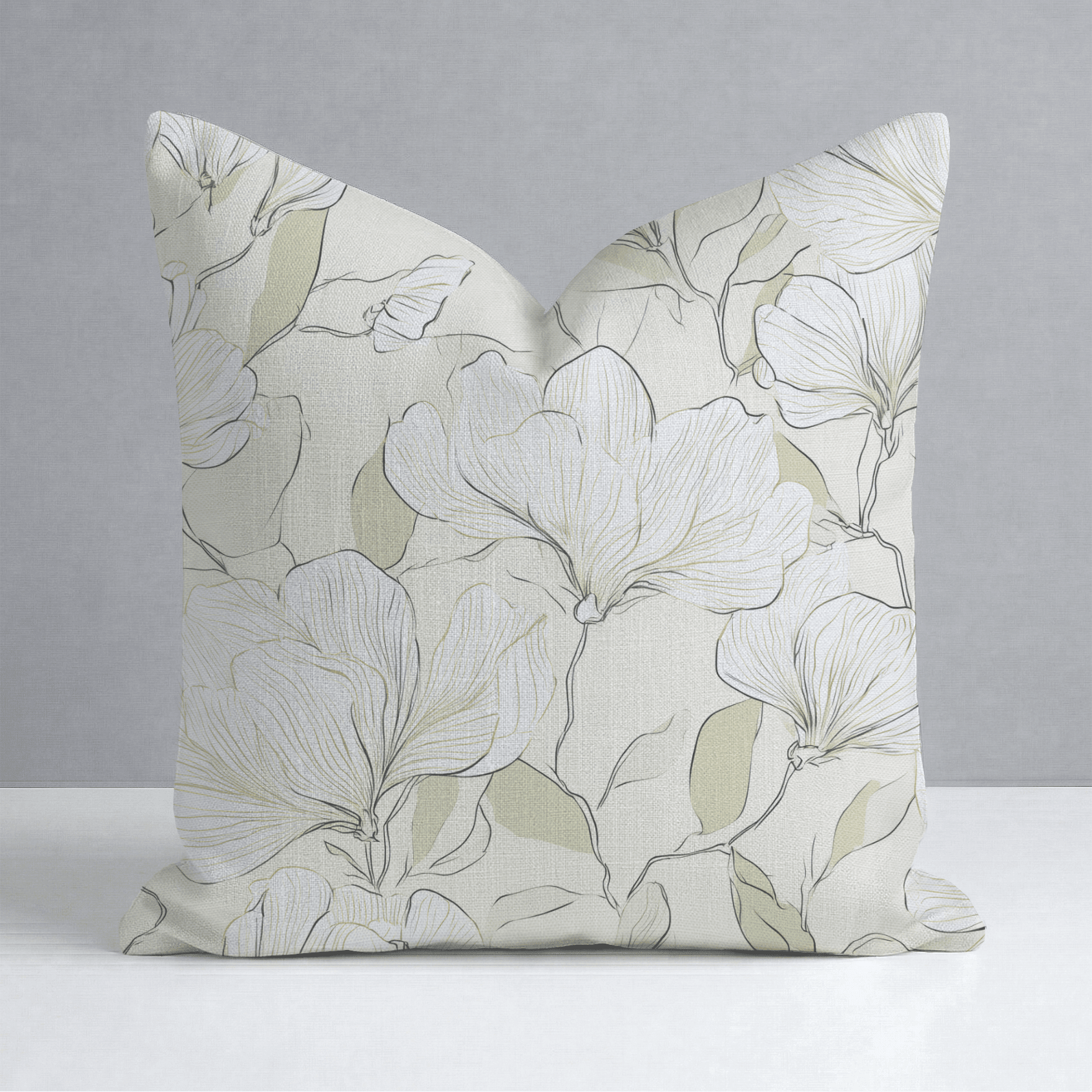 Stillness Throw Pillow - Benton Lane Home - Lemon Park