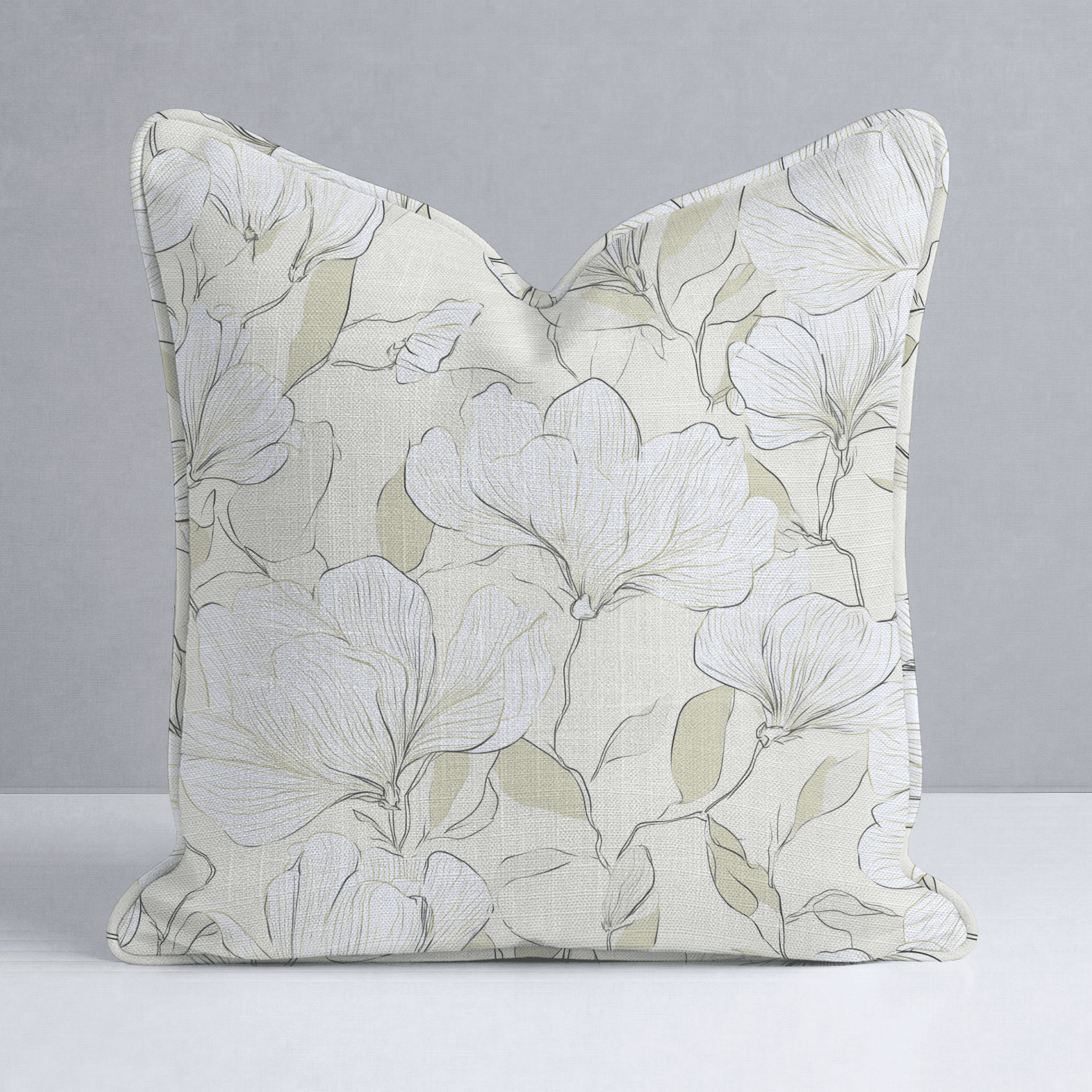 Stillness Throw Pillow - Benton Lane Home - Lemon Park