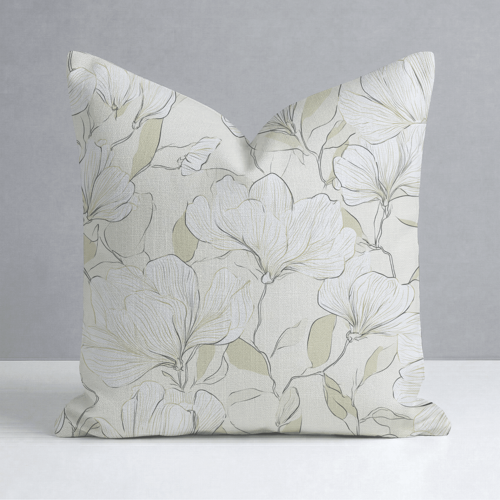 Stillness Throw Pillow - Benton Lane Home - Lemon Park