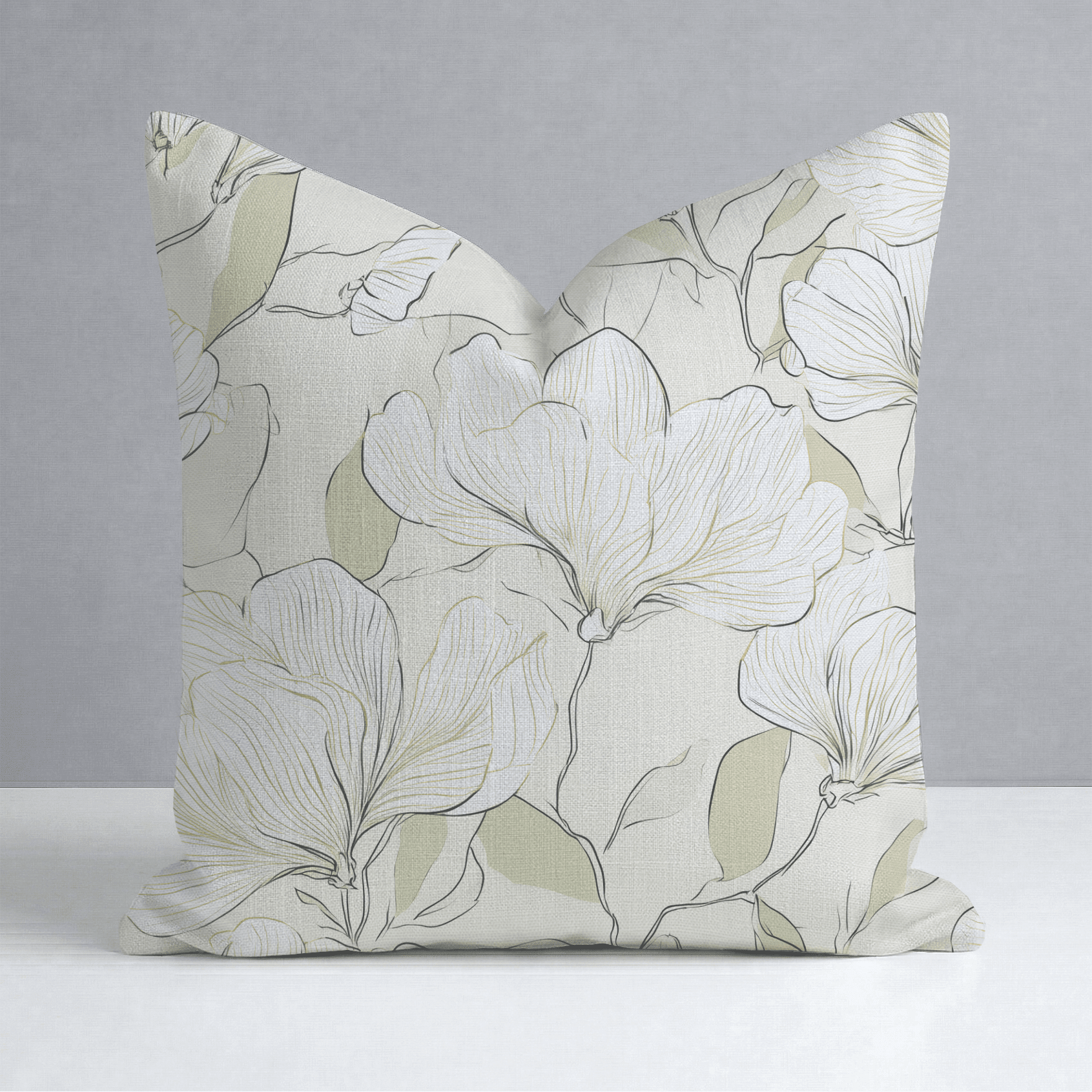 Stillness Throw Pillow - Benton Lane Home - Lemon Park